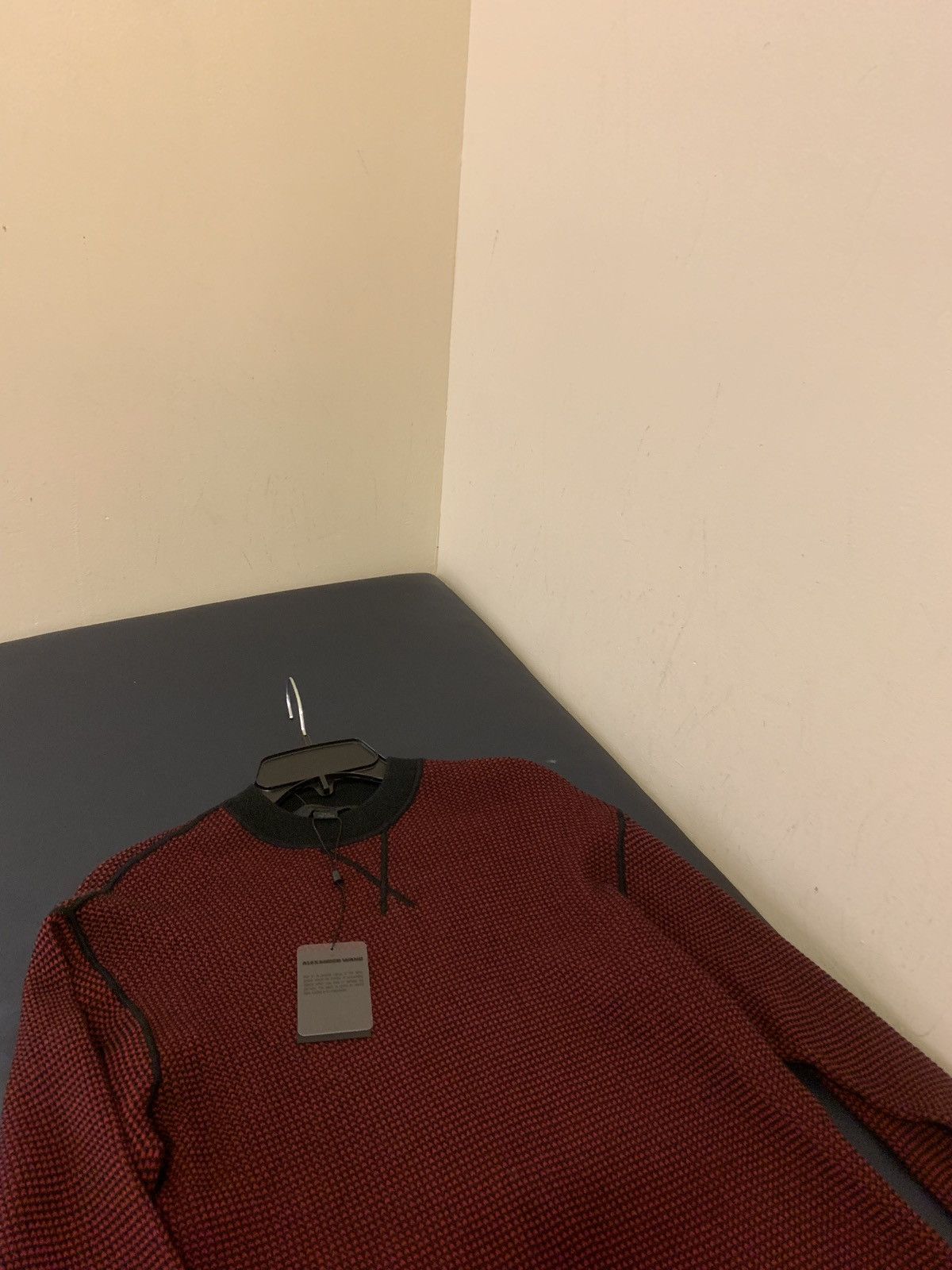 Alexander Wang Red & Black Knit Sweater Size US XS / EU 42 / 0 - 8 Thumbnail