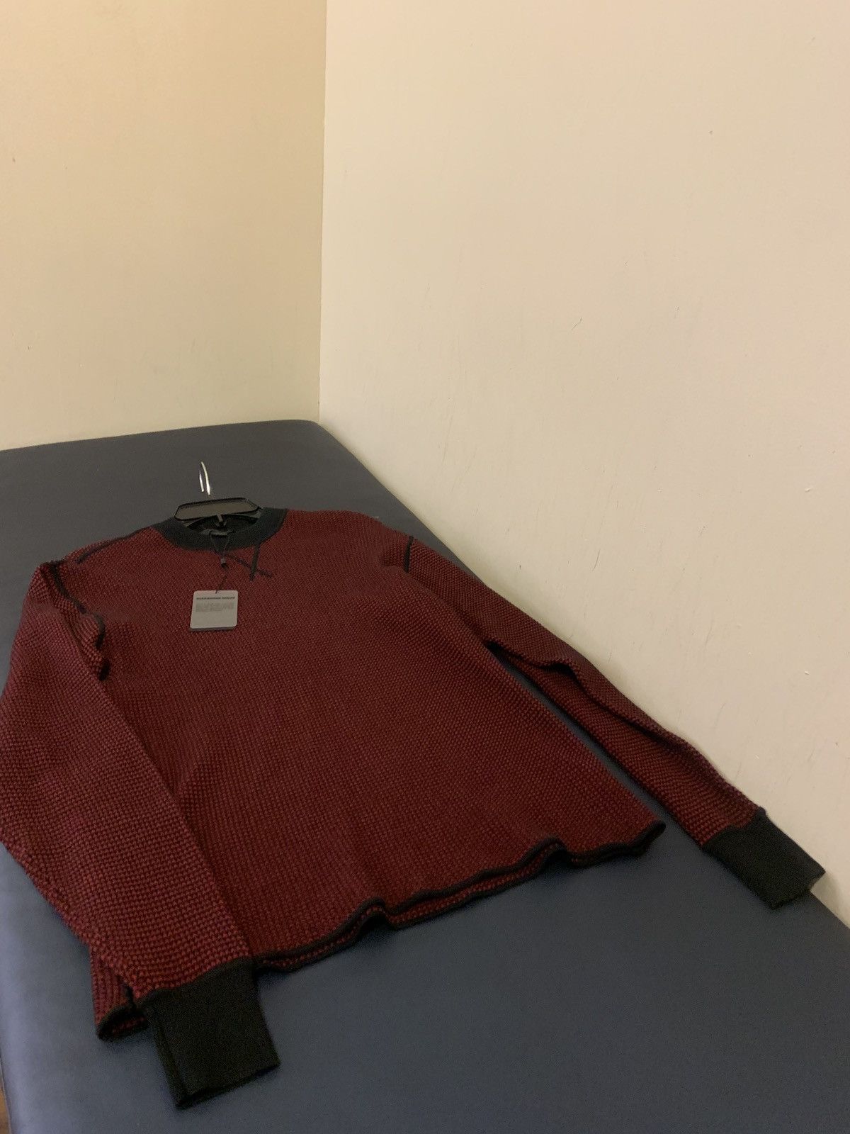 Alexander Wang Red & Black Knit Sweater Size US XS / EU 42 / 0 - 3 Thumbnail