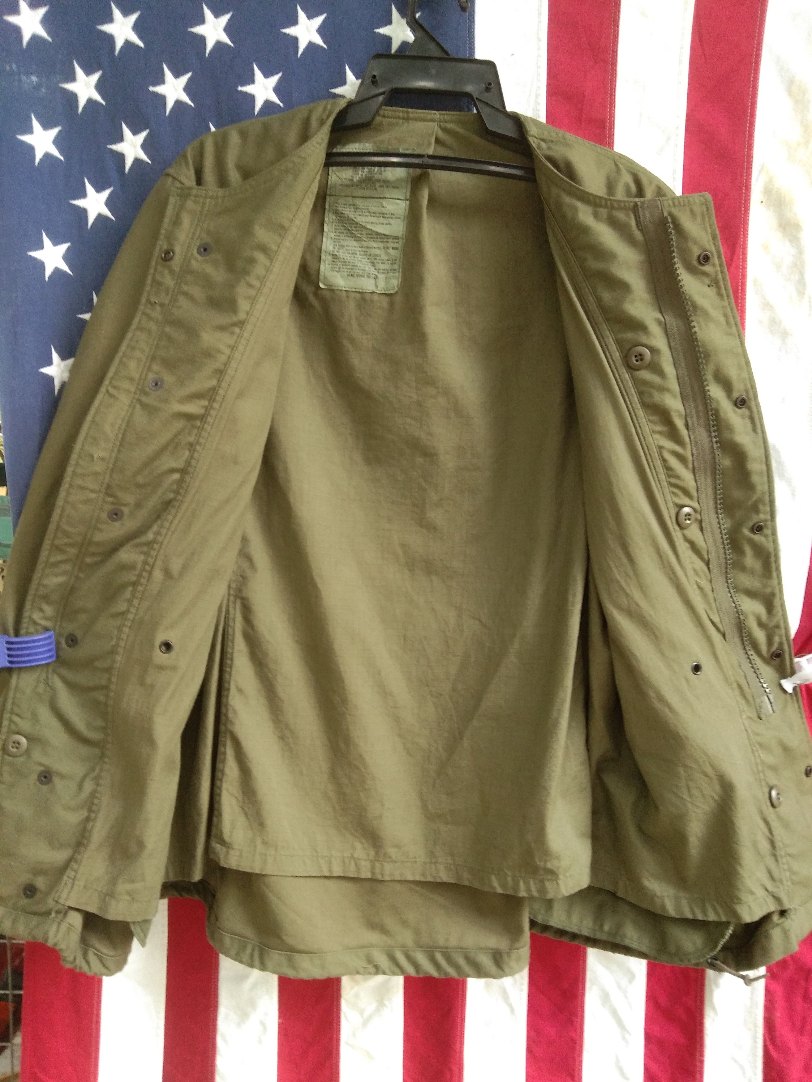 Vintage MILITARY OG 107 FIELD JACKET Size US S / EU 44-46 / 1 - 5 Thumbnail