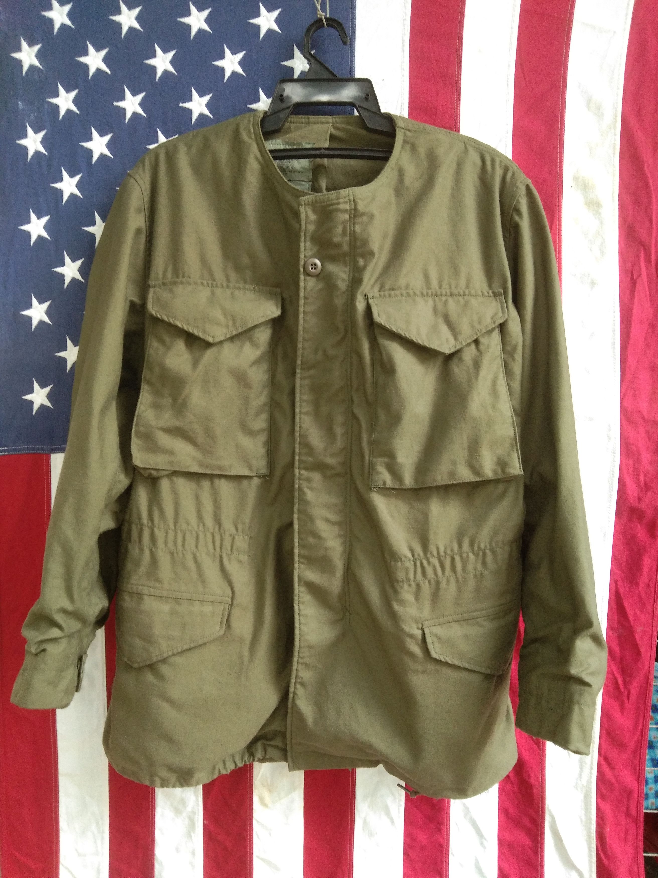Vintage MILITARY OG 107 FIELD JACKET Size US S / EU 44-46 / 1 - 2 Thumbnail