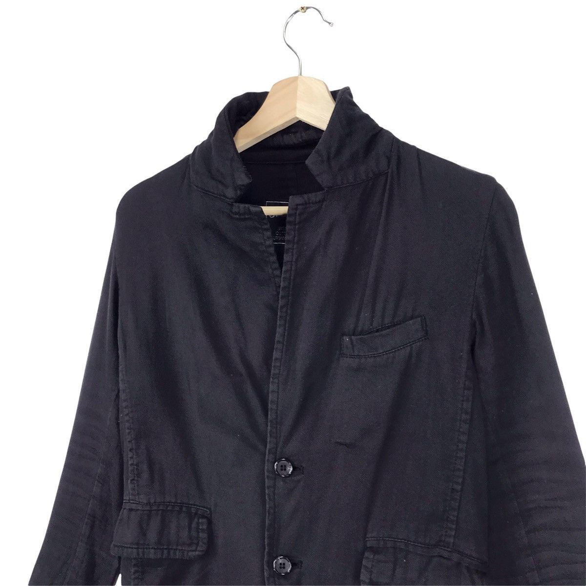 Final Home × Issey Miyake Final Home Black Cotton Jacket Size US S / EU 44-46 / 1 - 4 Thumbnail