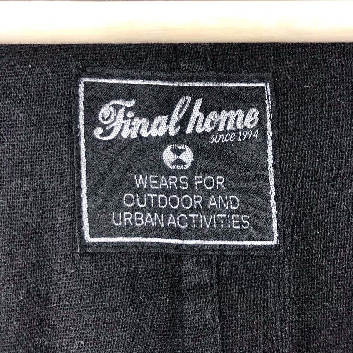 Final Home × Issey Miyake Final Home Black Cotton Jacket Size US S / EU 44-46 / 1 - 9 Thumbnail