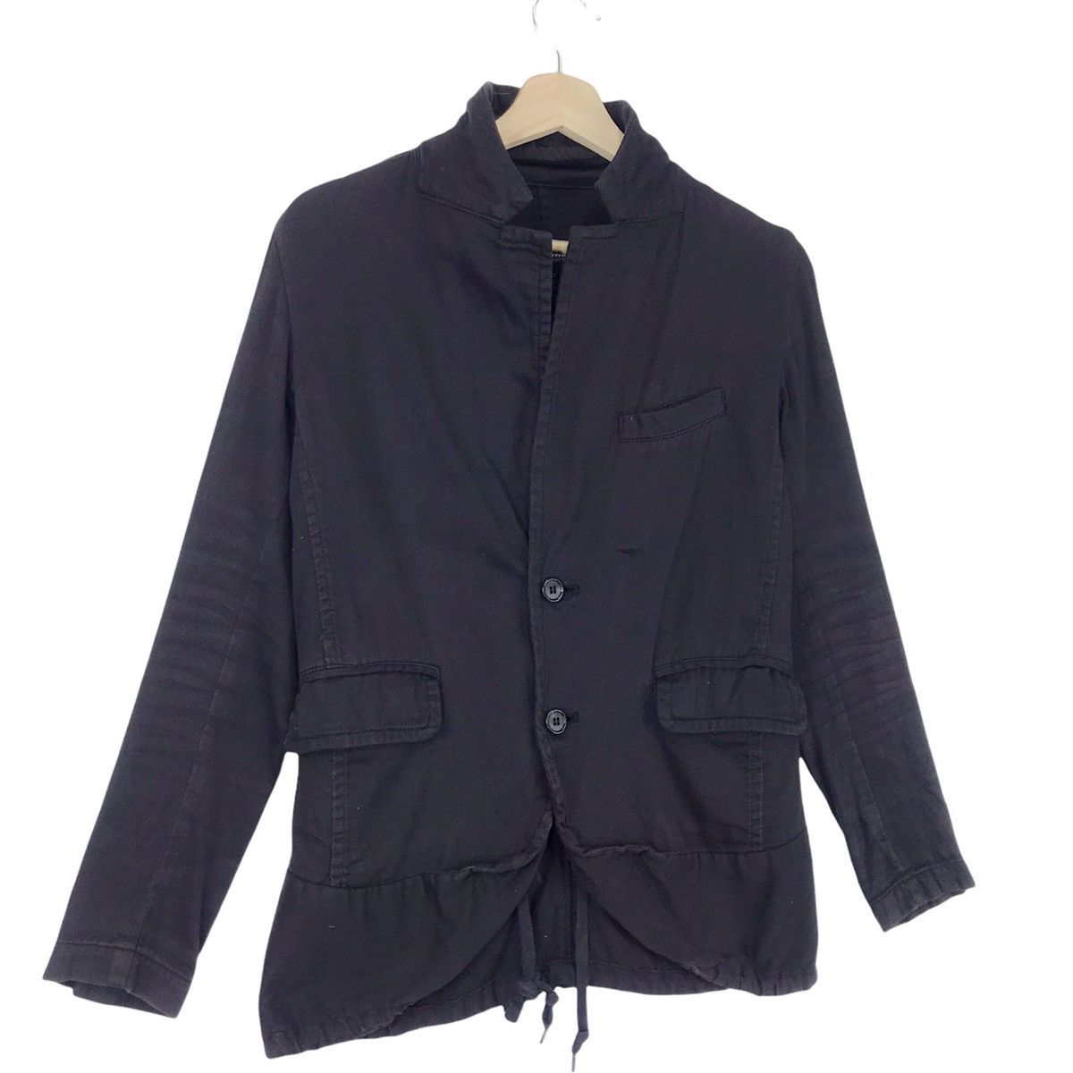 Final Home × Issey Miyake Final Home Black Cotton Jacket Size US S / EU 44-46 / 1 - 3 Thumbnail