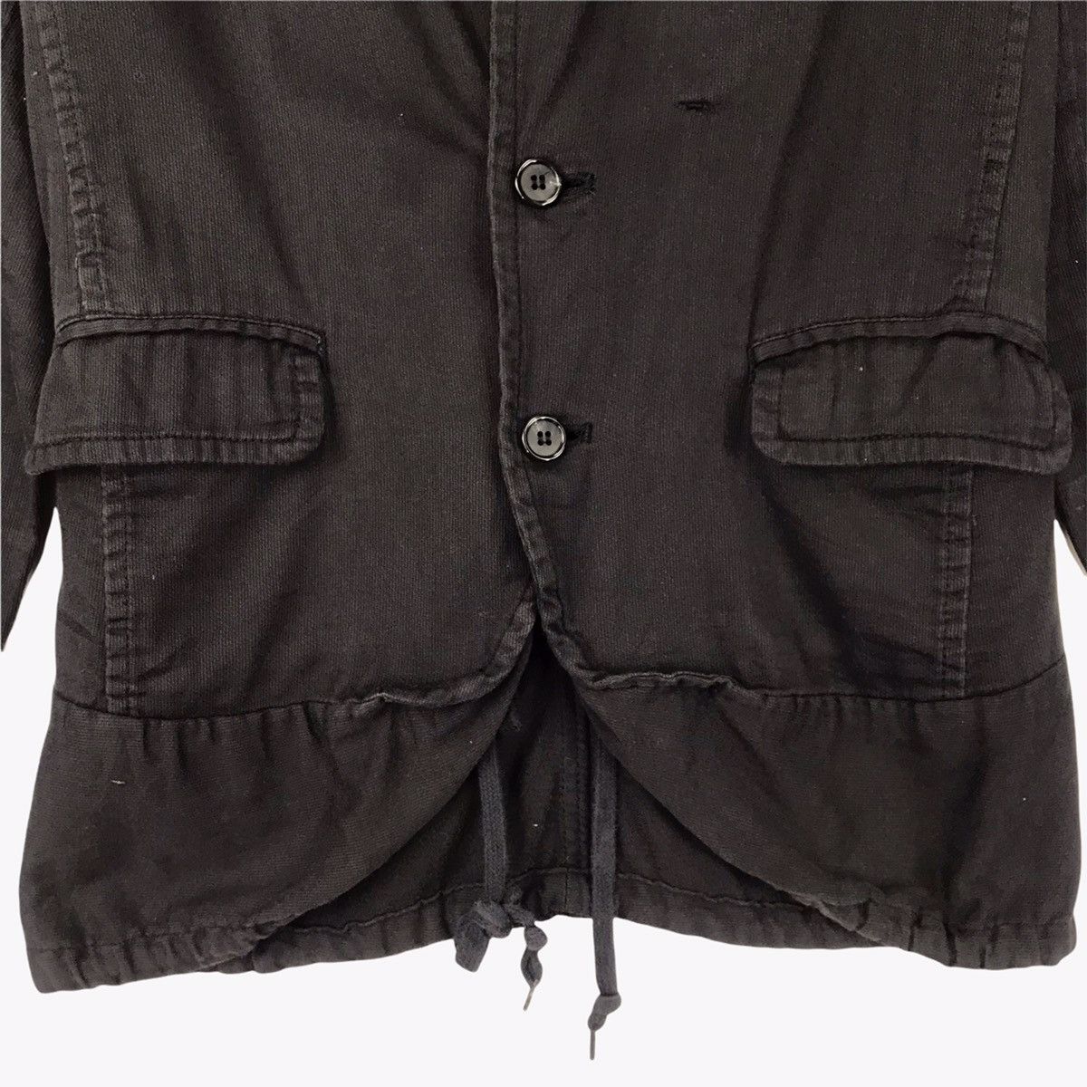 Final Home × Issey Miyake Final Home Black Cotton Jacket Size US S / EU 44-46 / 1 - 7 Thumbnail