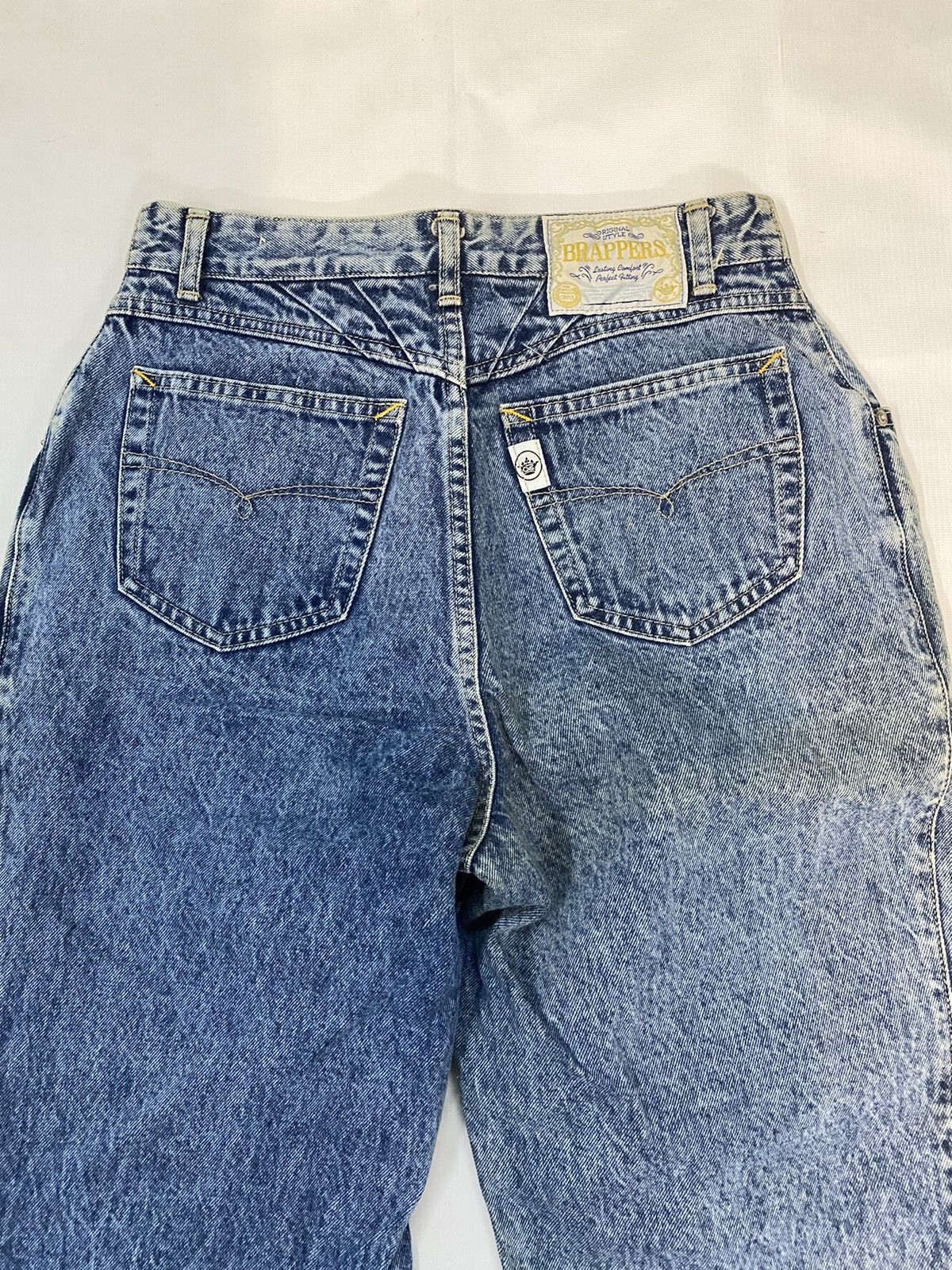 Designer × Japanese Brand × Vintage Vintage Brappers Denim Jeans Japanese Brand Size US 28 / EU 44 - 9 Thumbnail