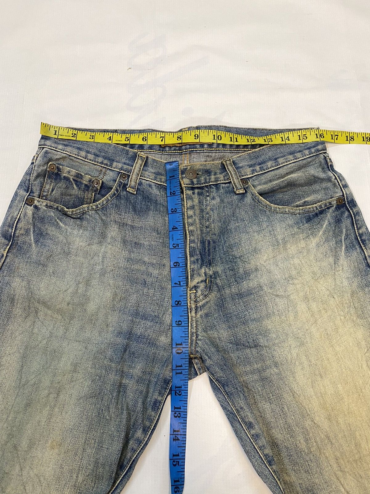 Designer × Japanese Brand × Uniqlo Uniqlo S003 Denim jeans Size US 32 / EU 48 - 10 Thumbnail