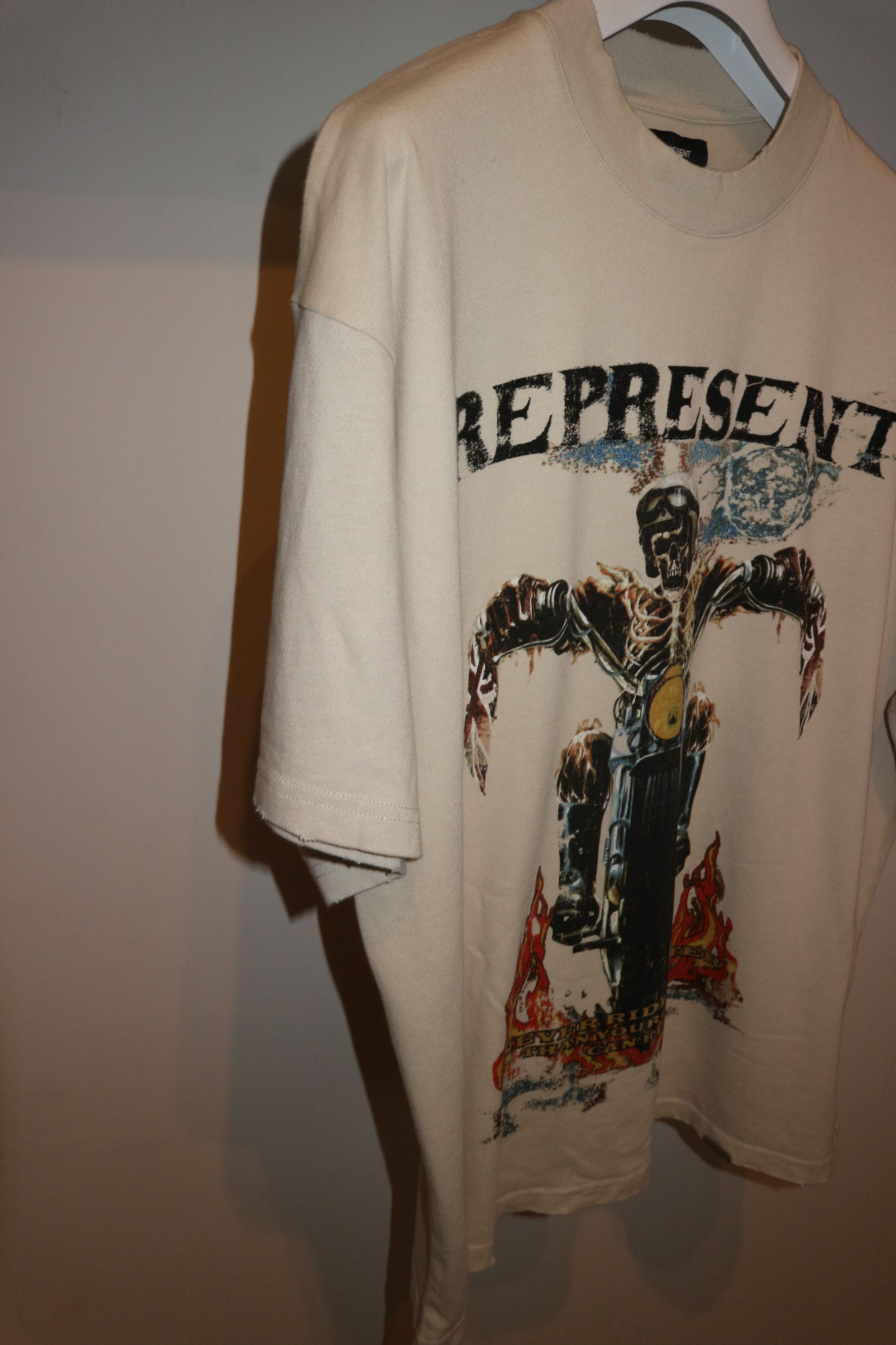 Represent Clo. Moto print t-shirt Size US L / EU 52-54 / 3 - 2 Thumbnail