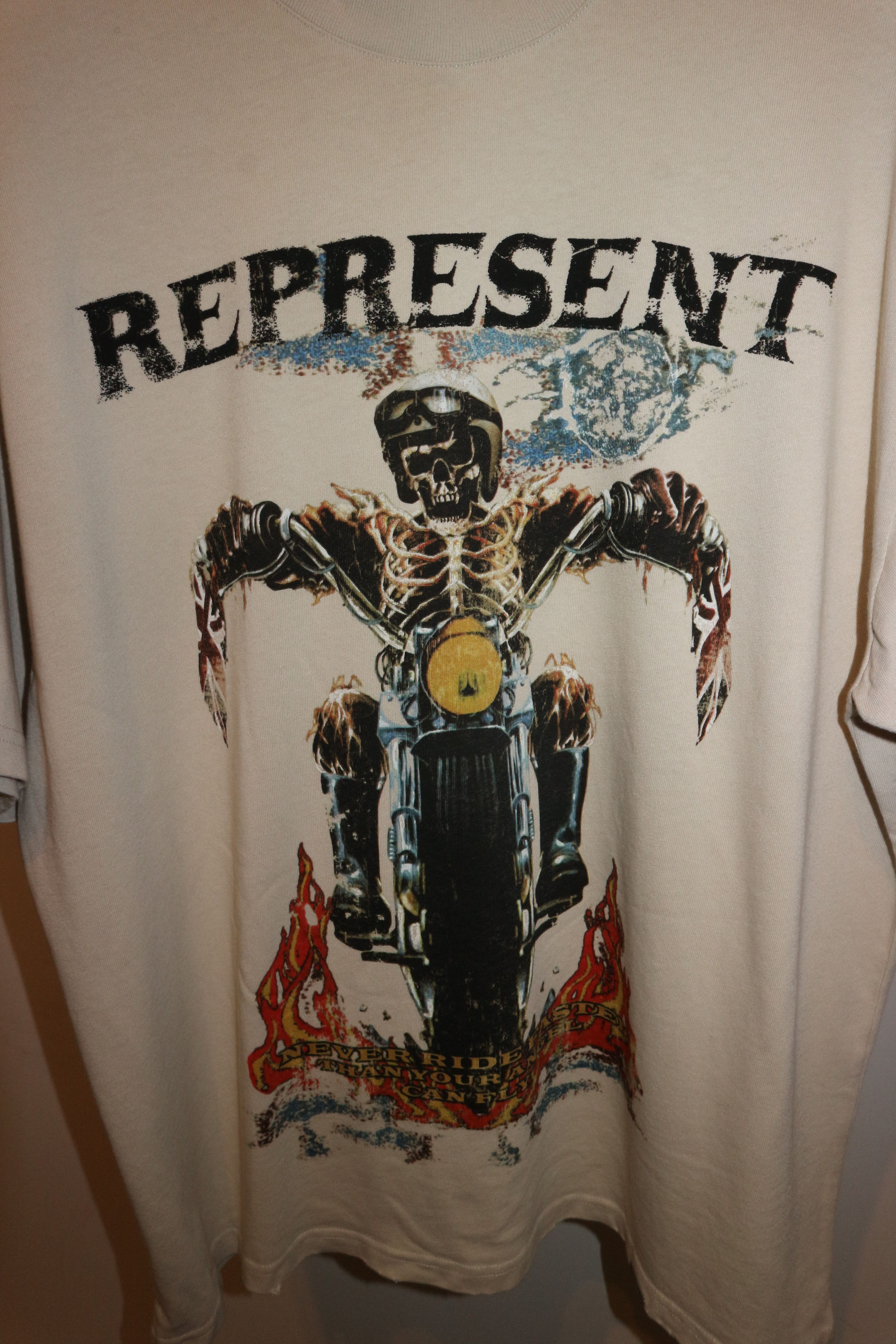 Represent Clo. Moto print t-shirt Size US L / EU 52-54 / 3 - 5 Thumbnail