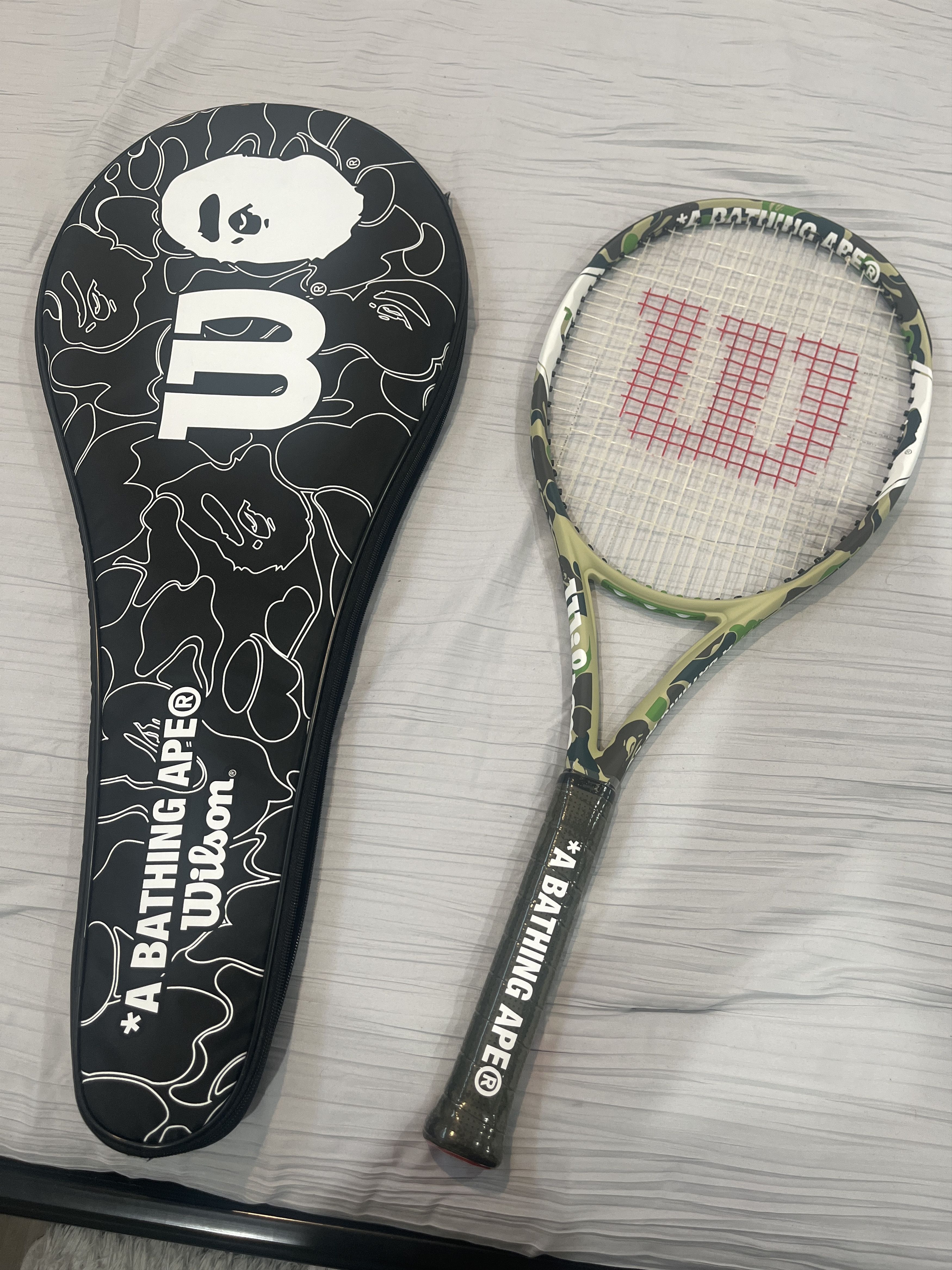 Bape Bape x Wilson Tennis Racket | Grailed