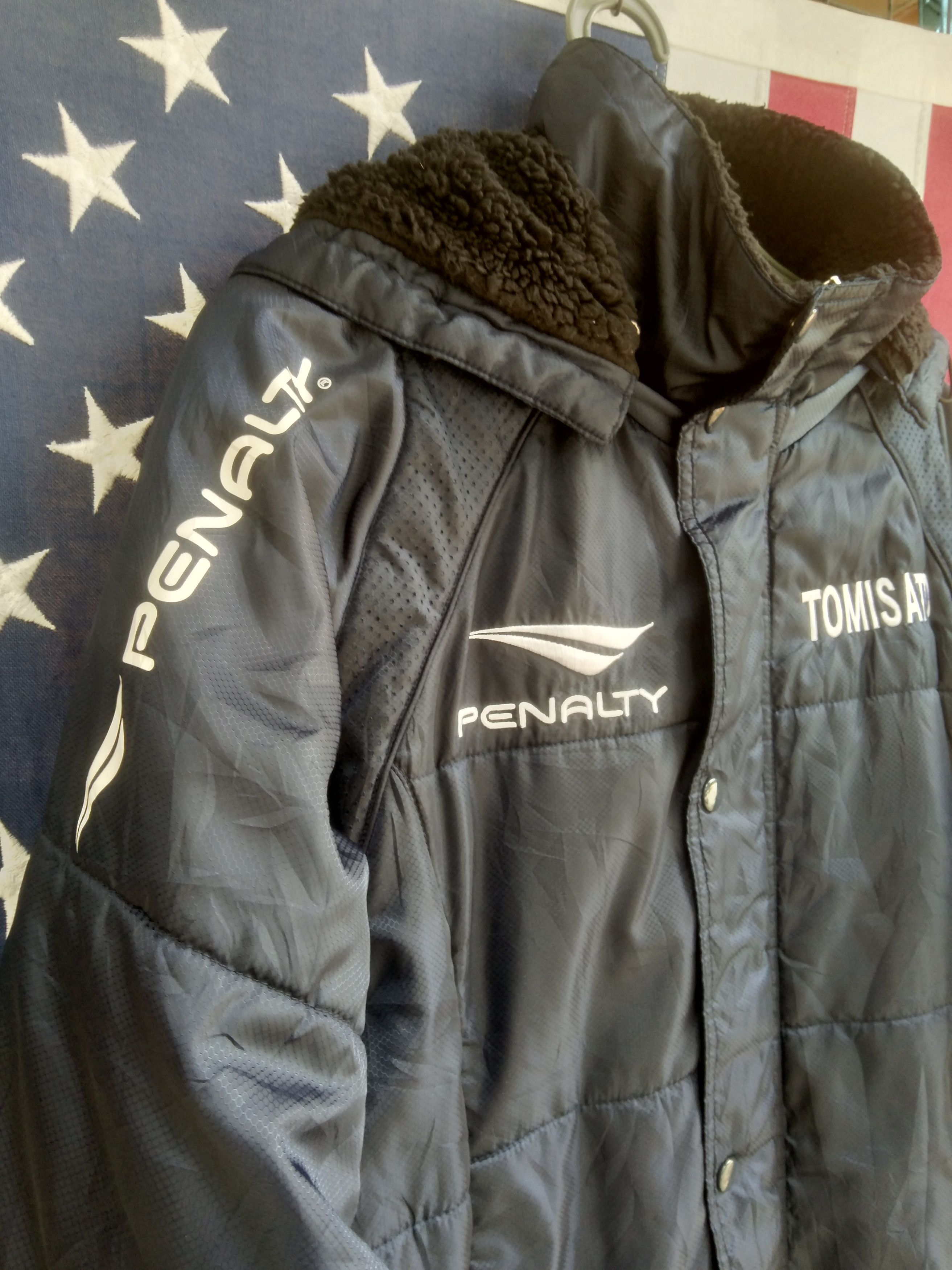 Penalty PENALTY HOODIE PARKA LONG JACKET BIG LOGO Size US S / EU 44-46 / 1 - 8 Thumbnail