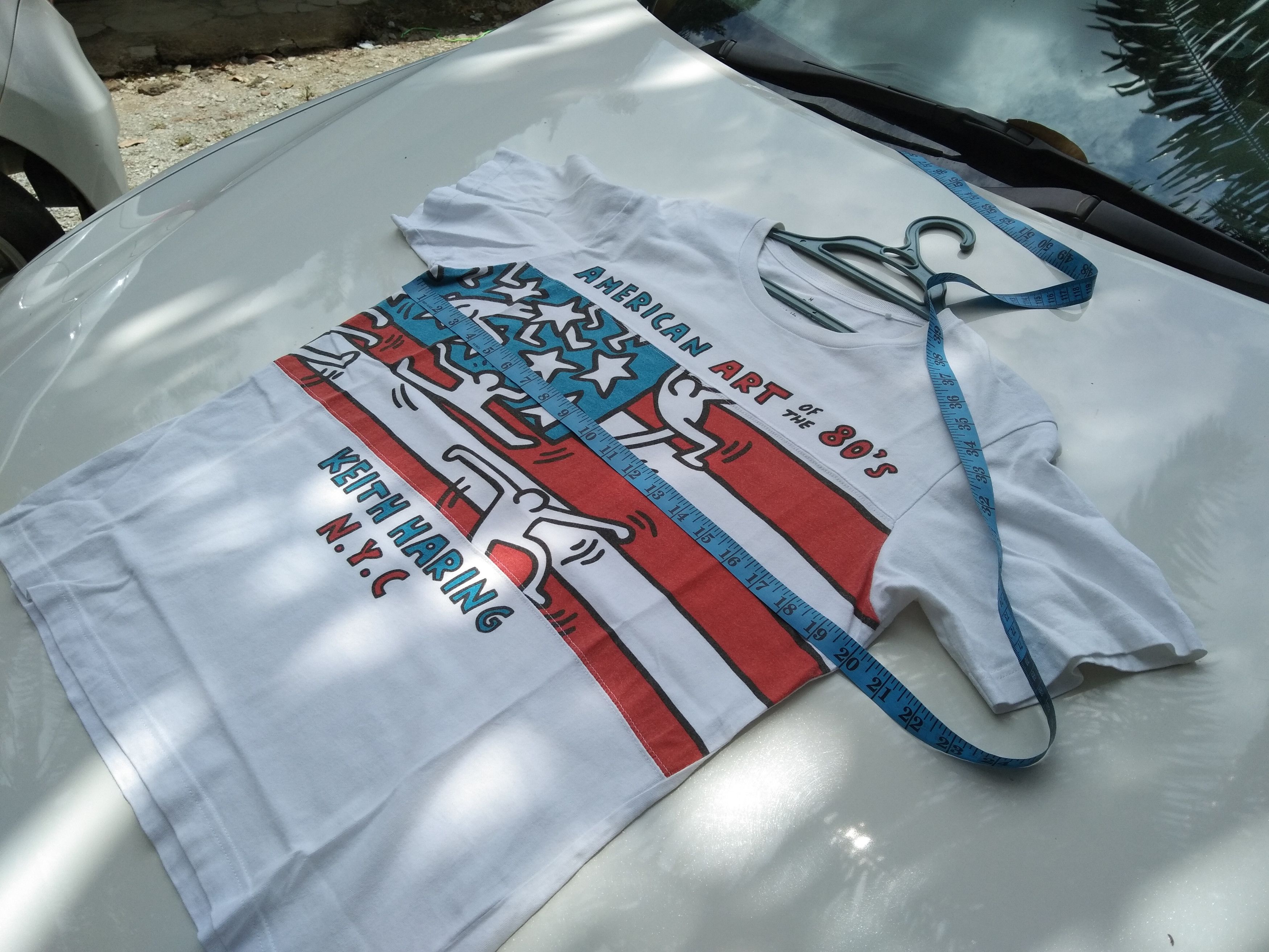 Keith Haring × Uniqlo KEITH HARING AMERICAN ART OF THE 80's T-SHIRT Size US M / EU 48-50 / 2 - 11 Thumbnail