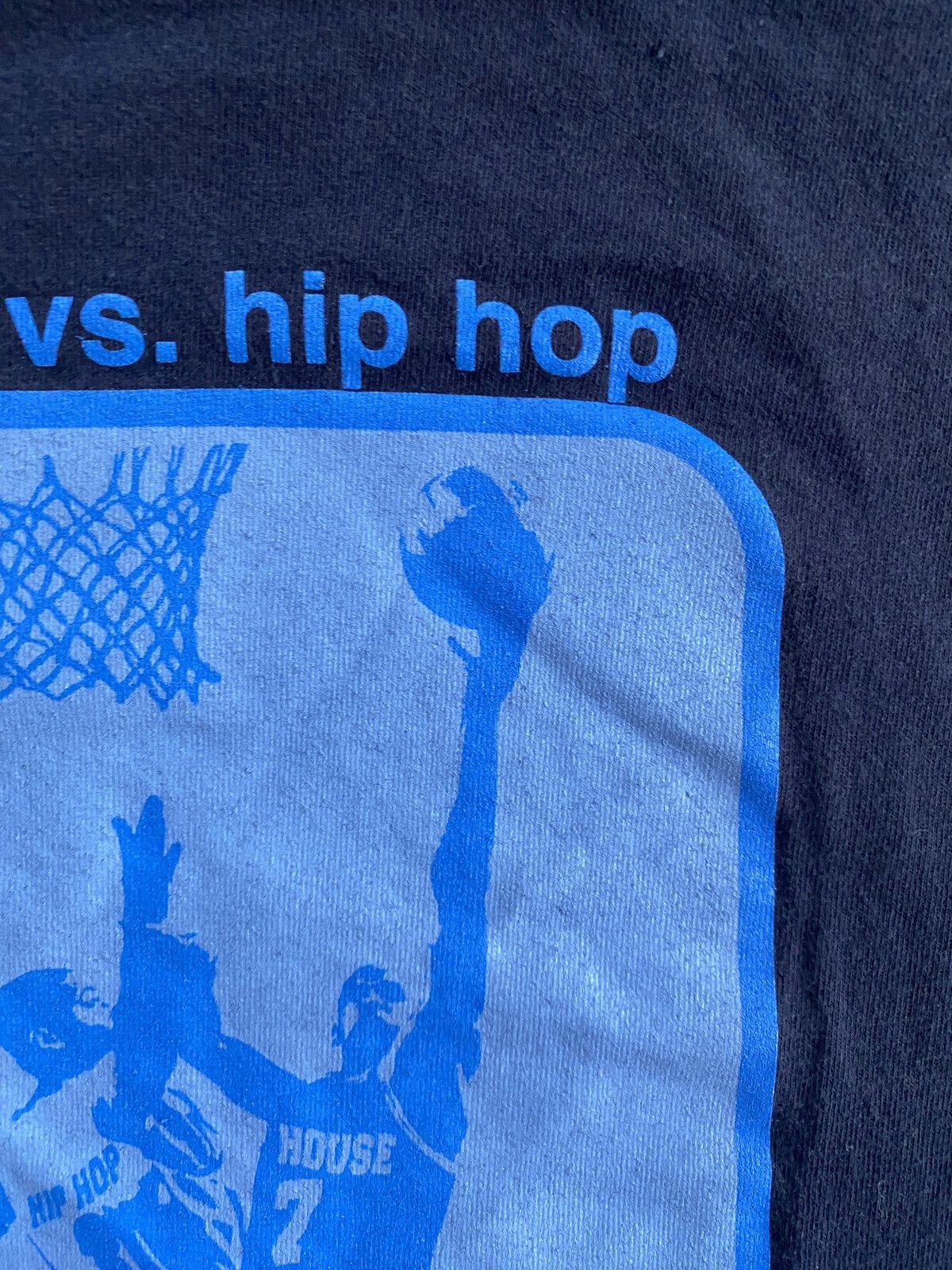 Rap Tees × Vintage Vintage 90’s Nervous Records House vs Hip Hop Basketball Tee Size US L / EU 52-54 / 3 - 6 Thumbnail