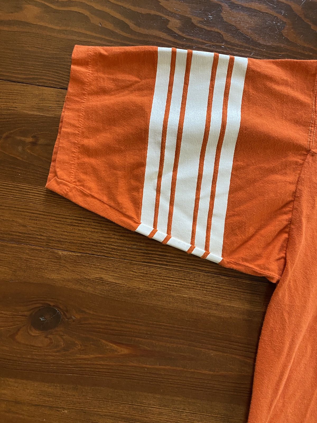 NCAA × Velva Sheen × Vintage Vintage 70’s/80’s UVA Cavaliers Single Stitch Football Tee Size US M / EU 48-50 / 2 - 14 Thumbnail