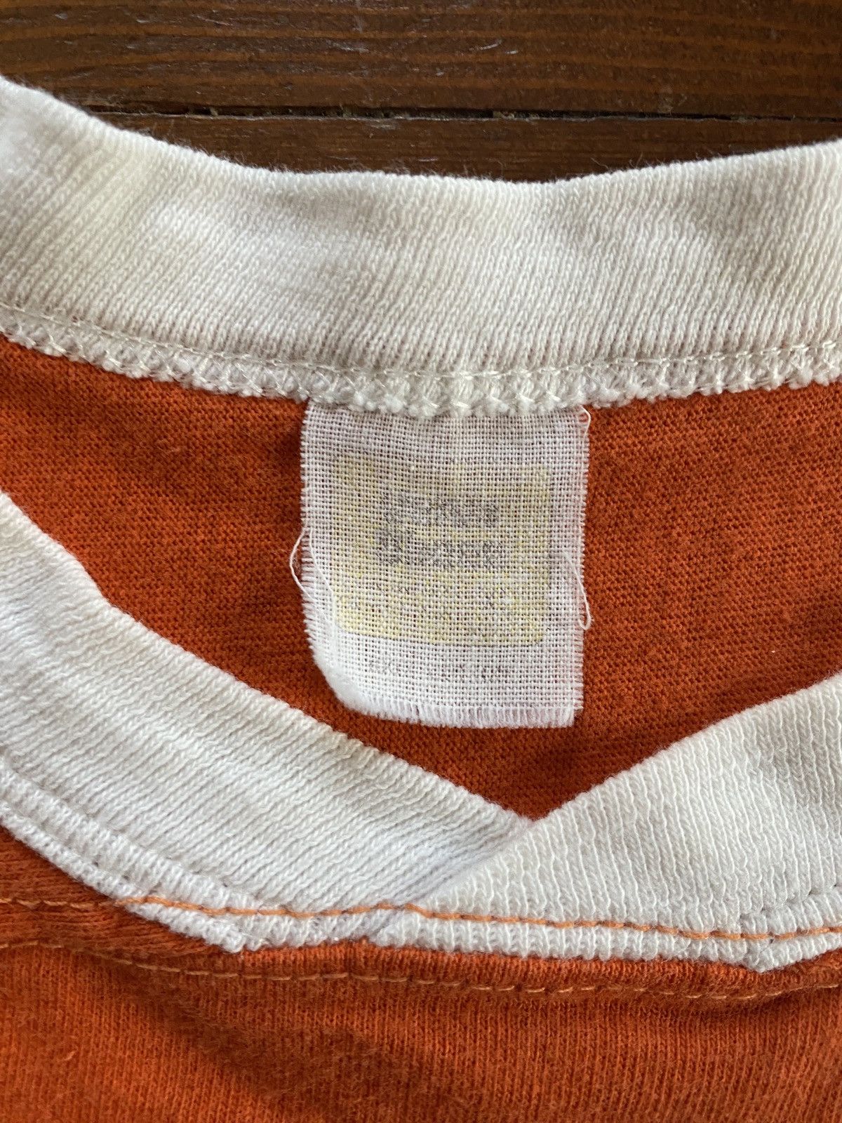 NCAA × Velva Sheen × Vintage Vintage 70’s/80’s UVA Cavaliers Single Stitch Football Tee Size US M / EU 48-50 / 2 - 8 Thumbnail