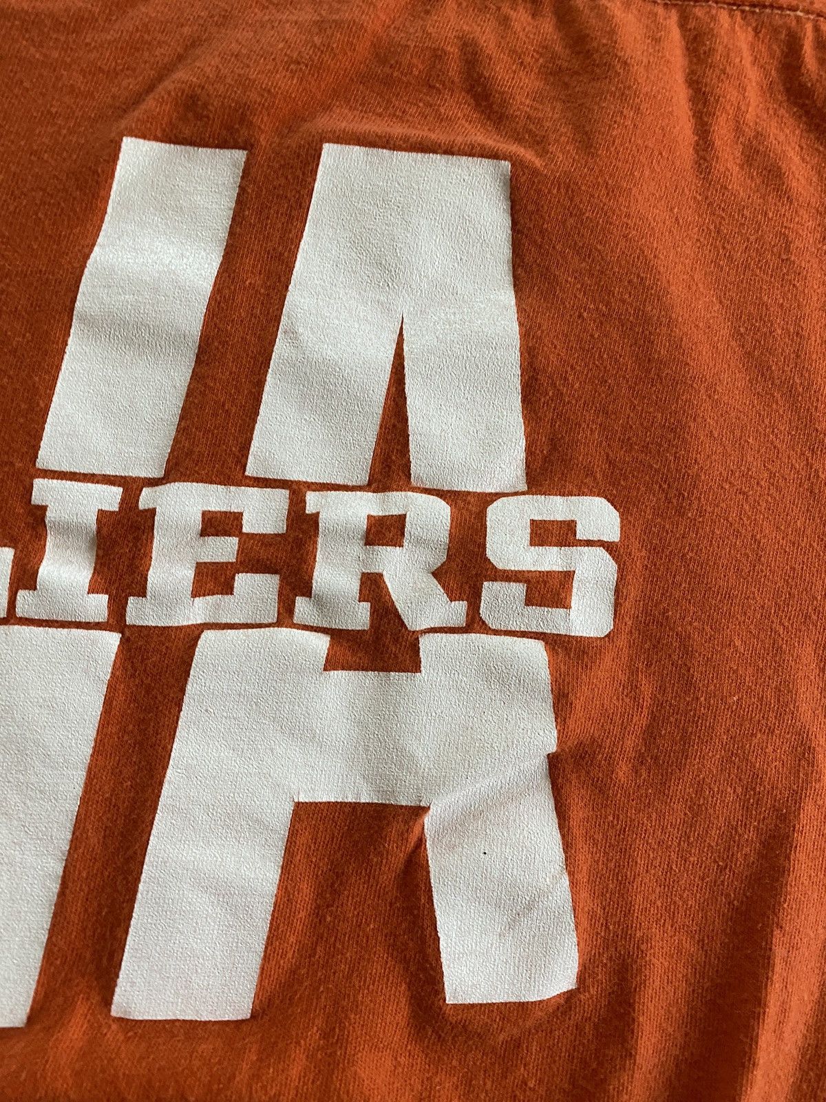 NCAA × Velva Sheen × Vintage Vintage 70’s/80’s UVA Cavaliers Single Stitch Football Tee Size US M / EU 48-50 / 2 - 5 Thumbnail