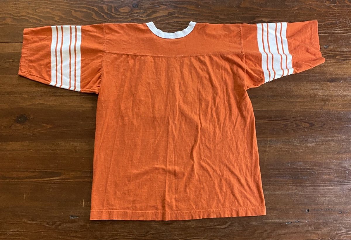 NCAA × Velva Sheen × Vintage Vintage 70’s/80’s UVA Cavaliers Single Stitch Football Tee Size US M / EU 48-50 / 2 - 12 Thumbnail