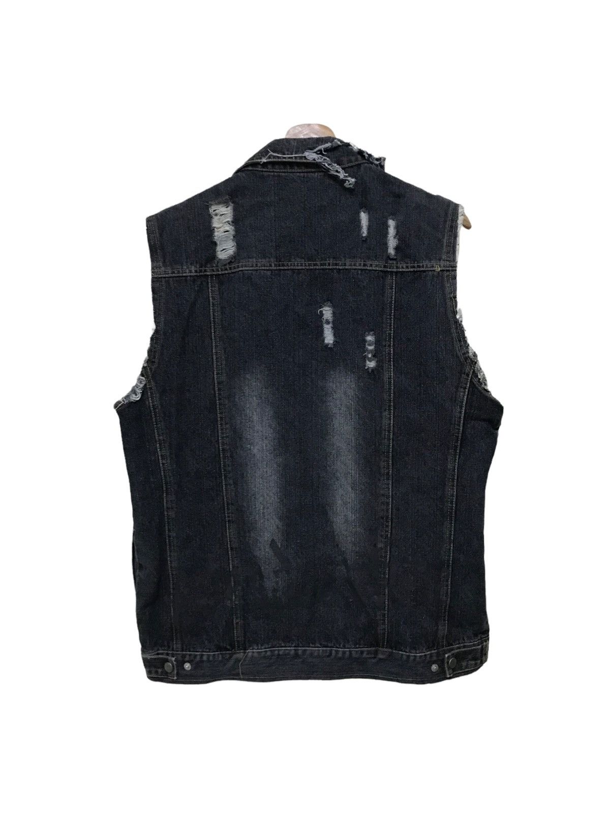 In The Attic Vintage In The Attic Distressed Splashed Paint Punk Jacket Size US M / EU 48-50 / 2 - 4 Thumbnail