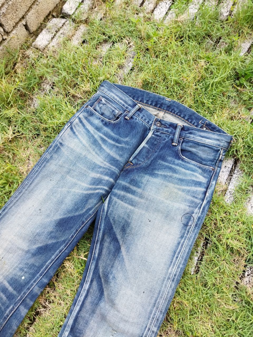 KURO Vintage Black by Kuro Distressed Selvedge Jeans Size US 30 / EU 46 - 5 Thumbnail