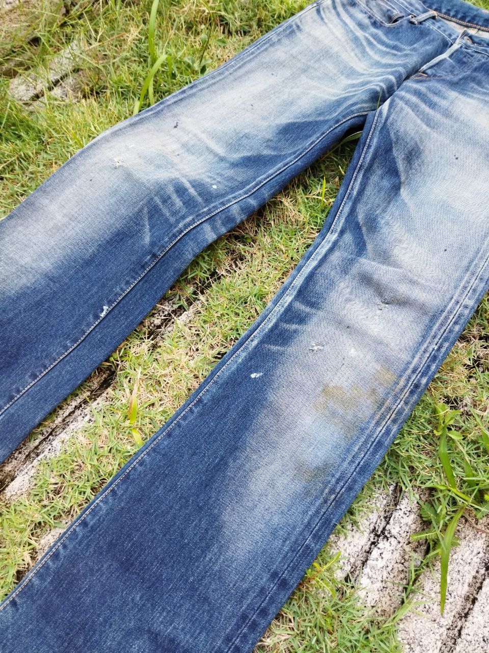 KURO Vintage Black by Kuro Distressed Selvedge Jeans Size US 30 / EU 46 - 4 Thumbnail