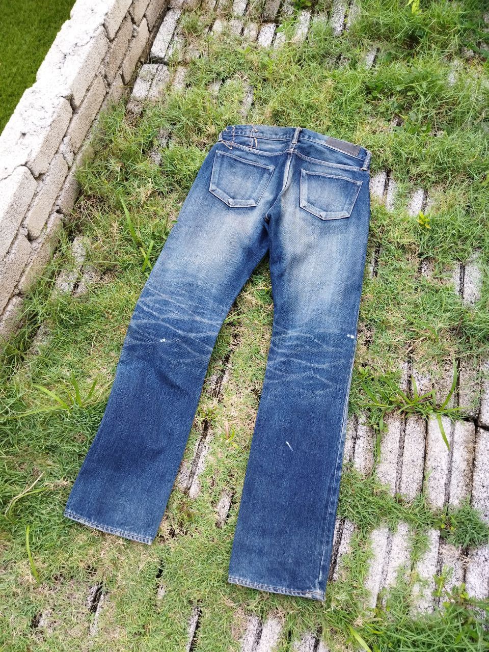 KURO Vintage Black by Kuro Distressed Selvedge Jeans Size US 30 / EU 46 - 9 Thumbnail