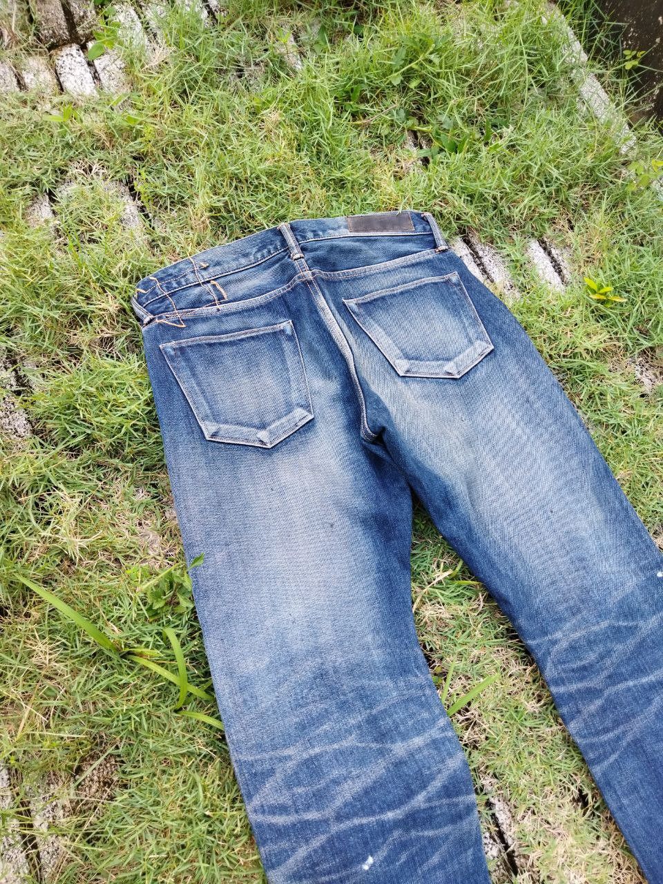 KURO Vintage Black by Kuro Distressed Selvedge Jeans Size US 30 / EU 46 - 11 Thumbnail