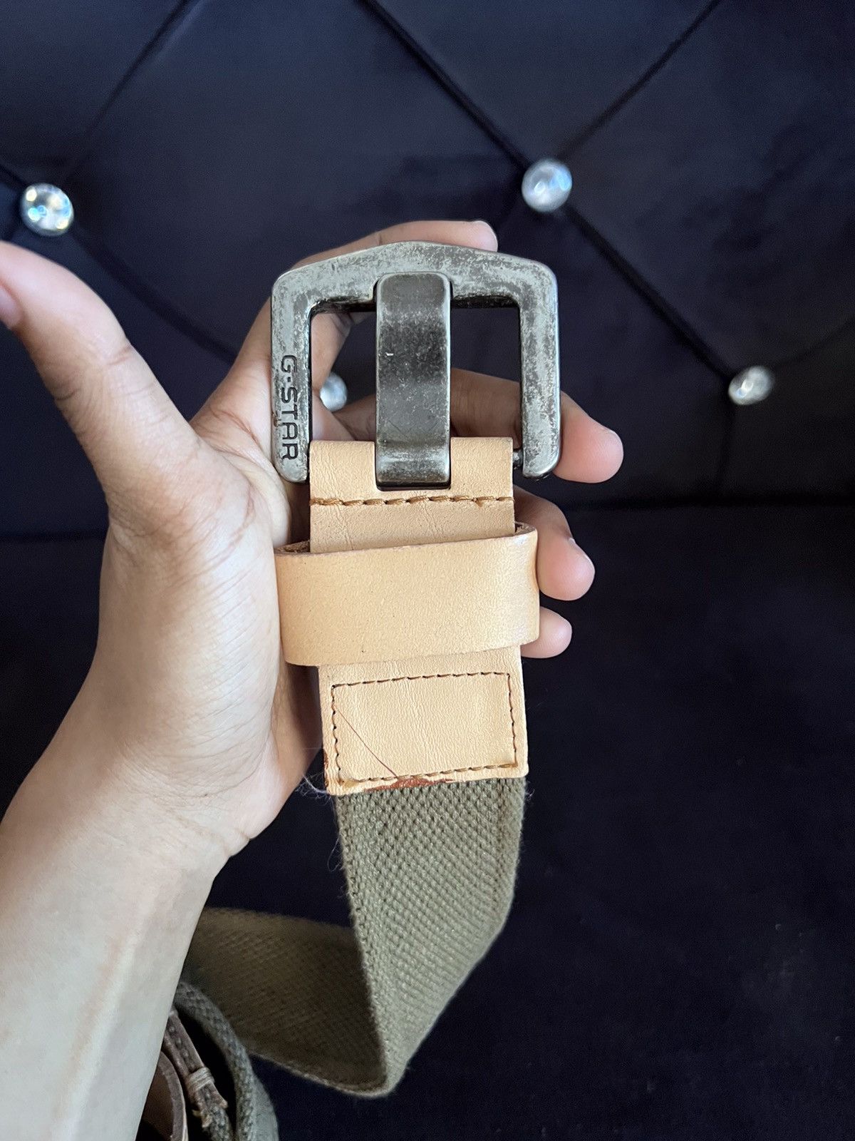 G-Star G Star Raw Military Style Buckle Belt Size ONE SIZE - 4 Thumbnail