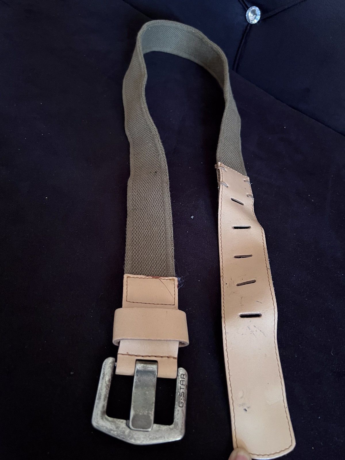 G-Star G Star Raw Military Style Buckle Belt Size ONE SIZE - 14 Thumbnail