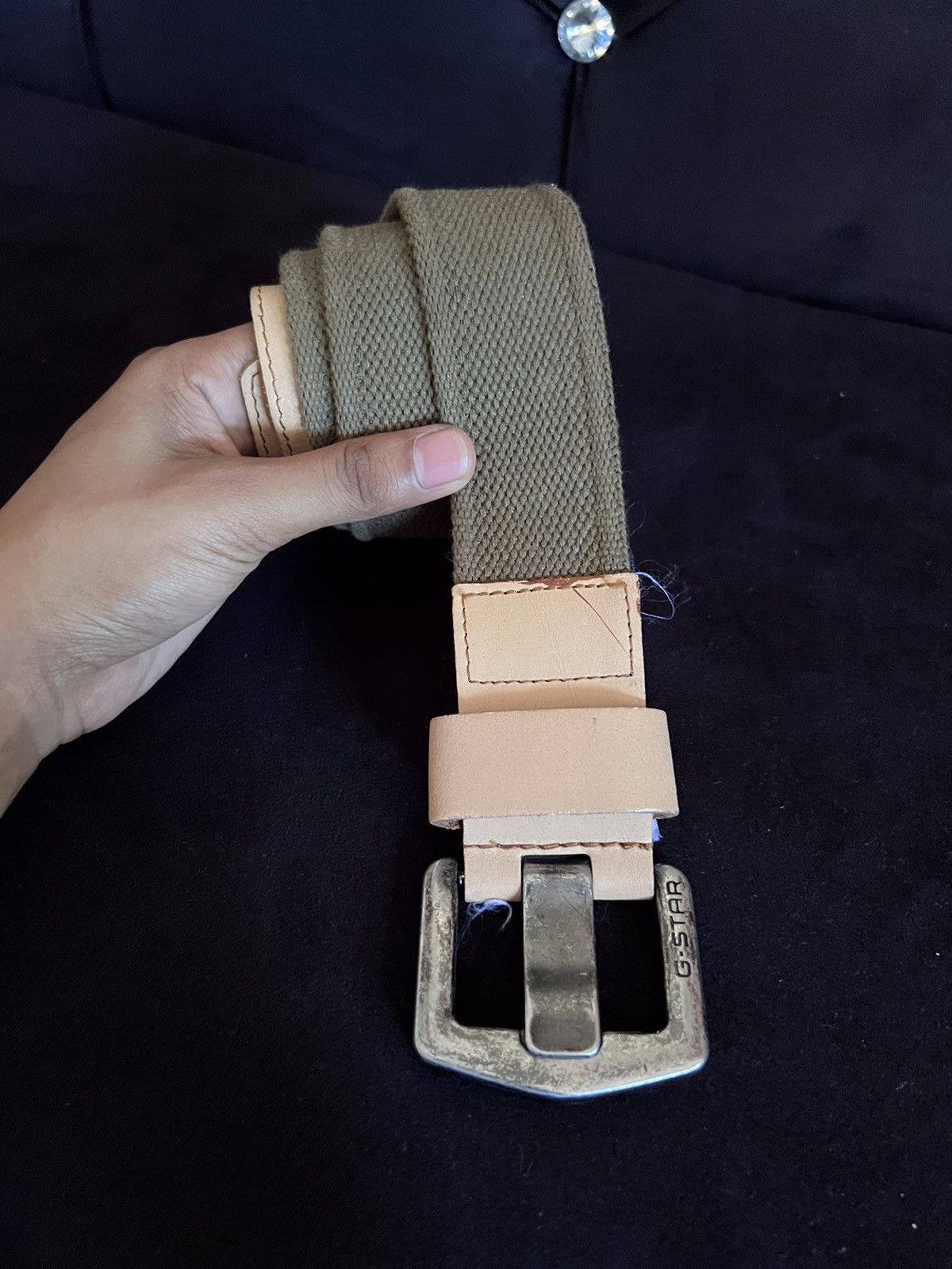 G-Star G Star Raw Military Style Buckle Belt Size ONE SIZE - 2 Thumbnail