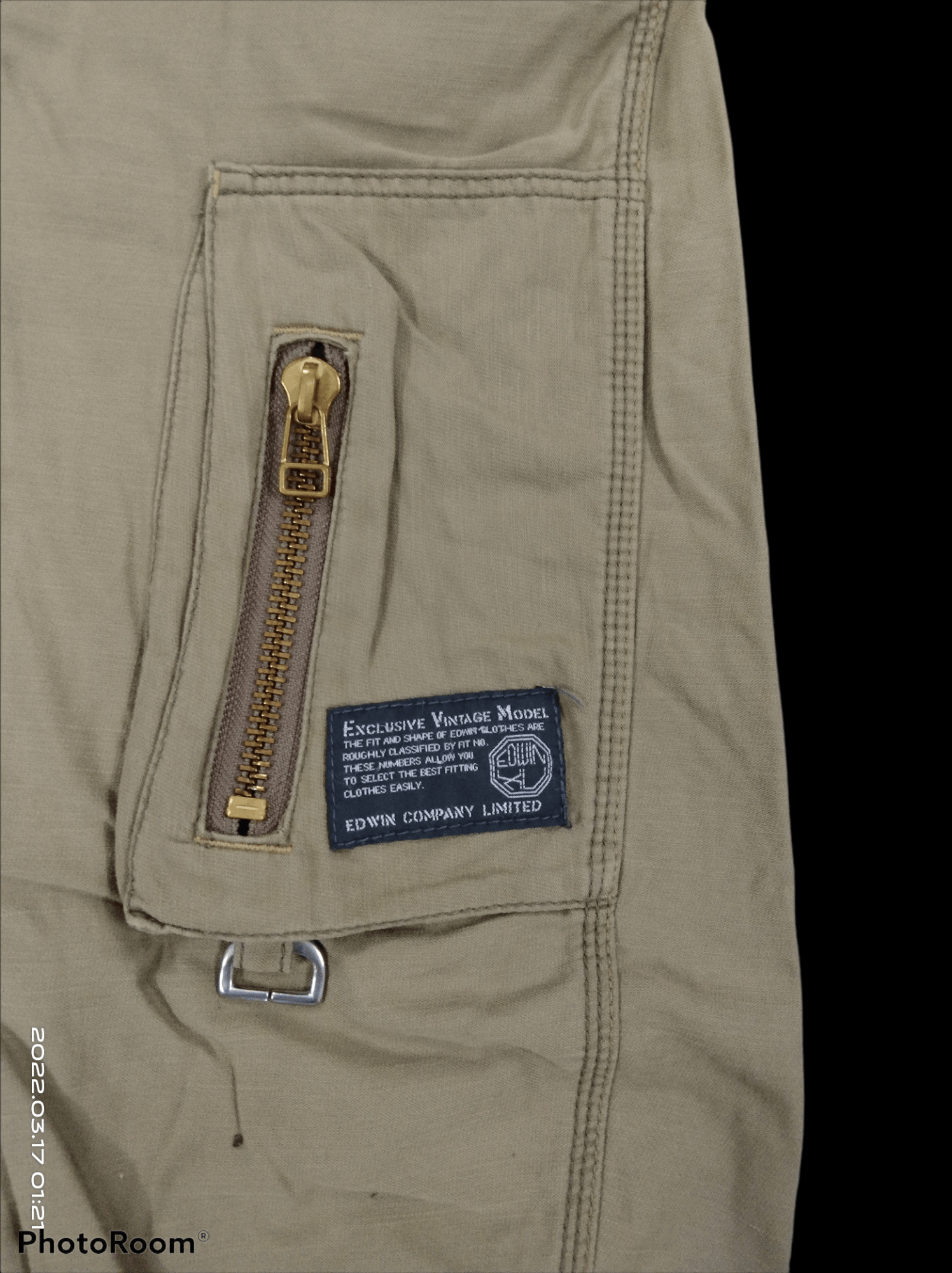 Edwin EDWIN COMPANY LIMITED CURVE TACTICAL MULTIPOCKET PANTS Size US 32 / EU 48 - 5 Thumbnail