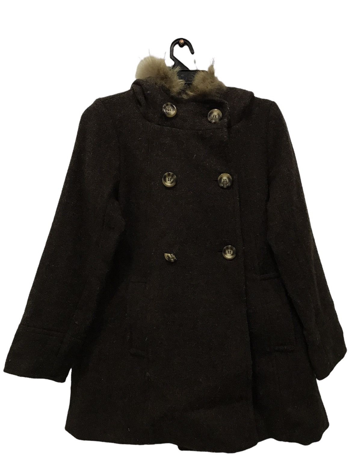 image of Harris Tweed Earth Music & Ecology Harrus Tweed New Wool Coat in Brown, Men's (Size Medium)