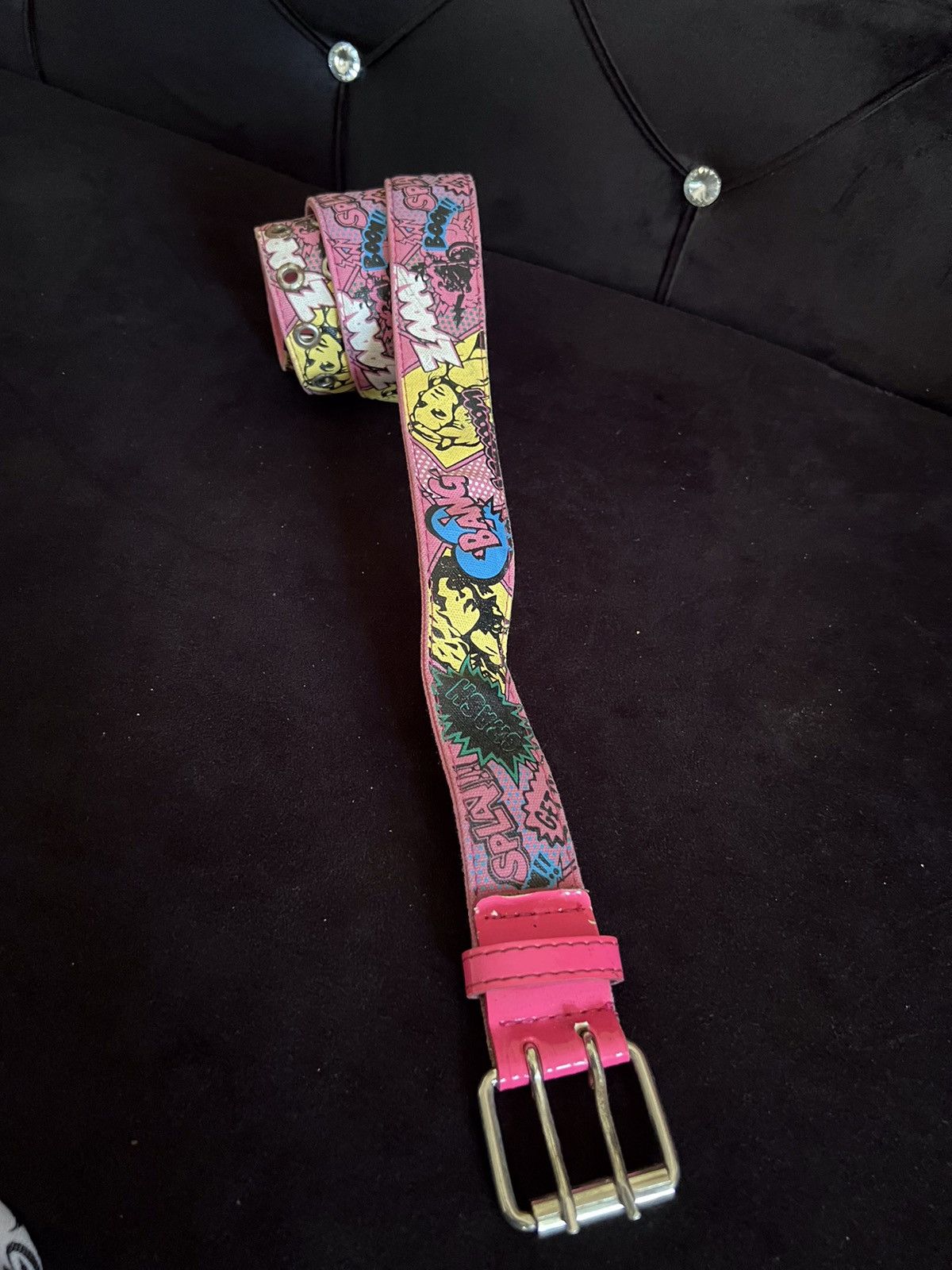 Other Unbrand Overprint Design Buckle Belt Size ONE SIZE - 3 Thumbnail