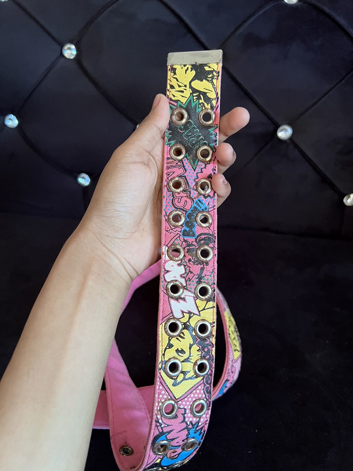 Other Unbrand Overprint Design Buckle Belt Size ONE SIZE - 7 Thumbnail