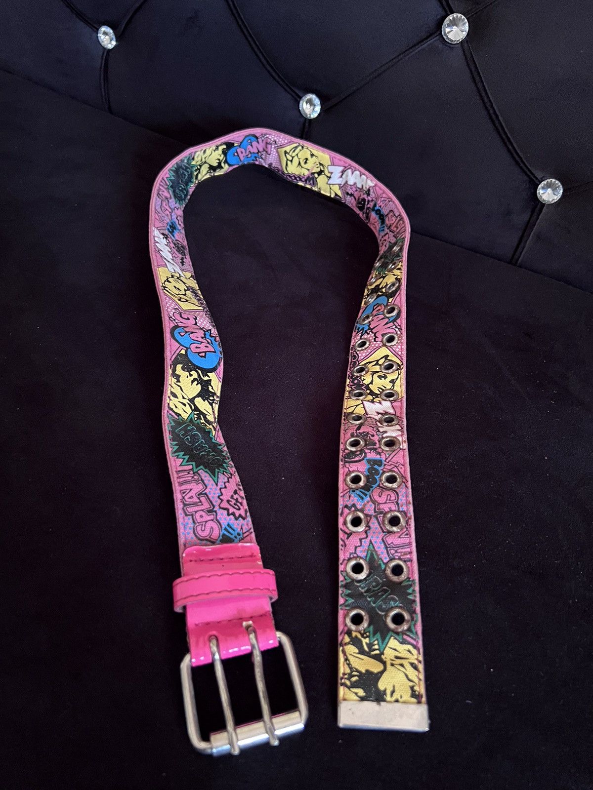 Other Unbrand Overprint Design Buckle Belt Size ONE SIZE - 9 Thumbnail