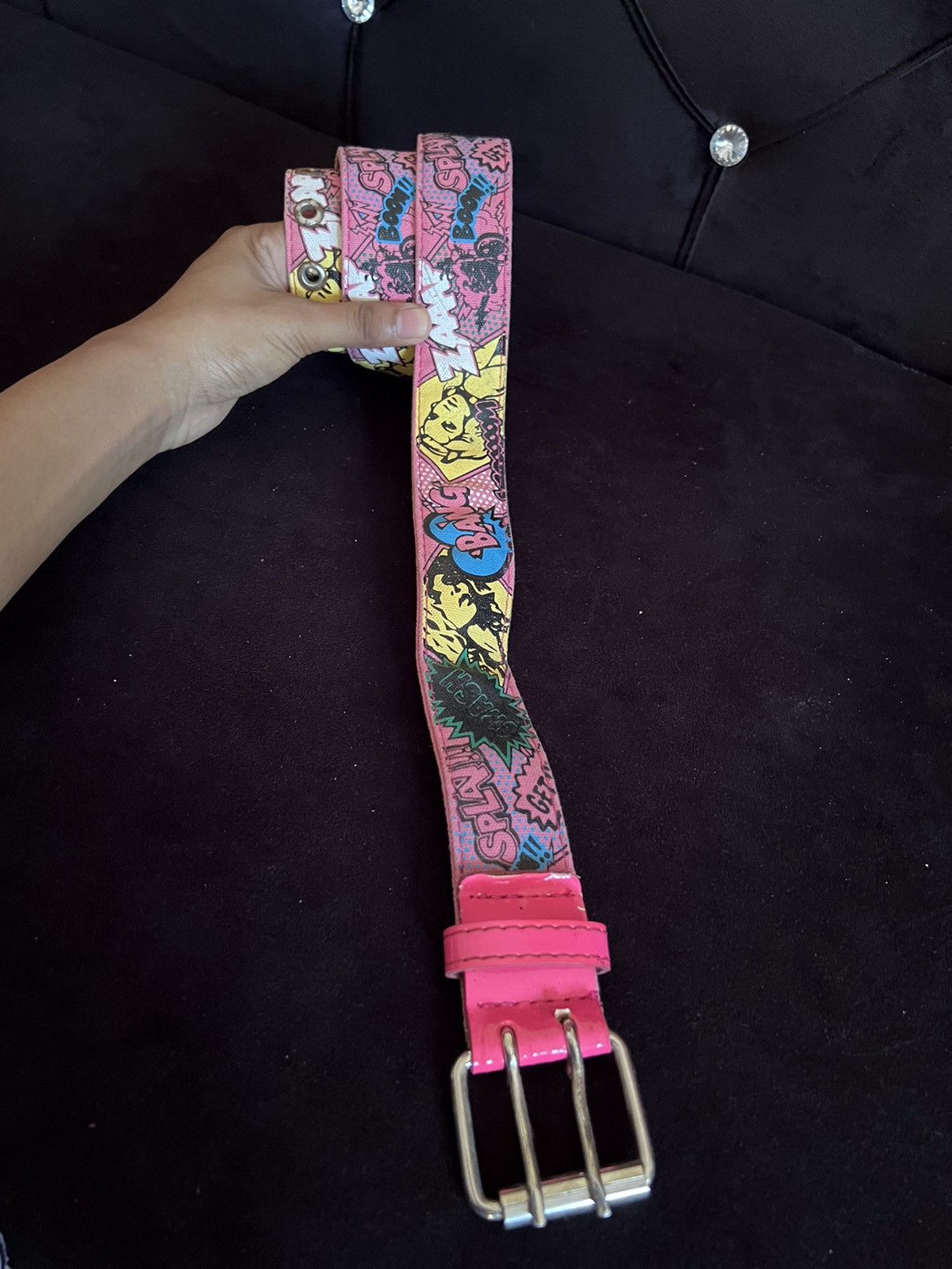 Other Unbrand Overprint Design Buckle Belt Size ONE SIZE - 2 Thumbnail