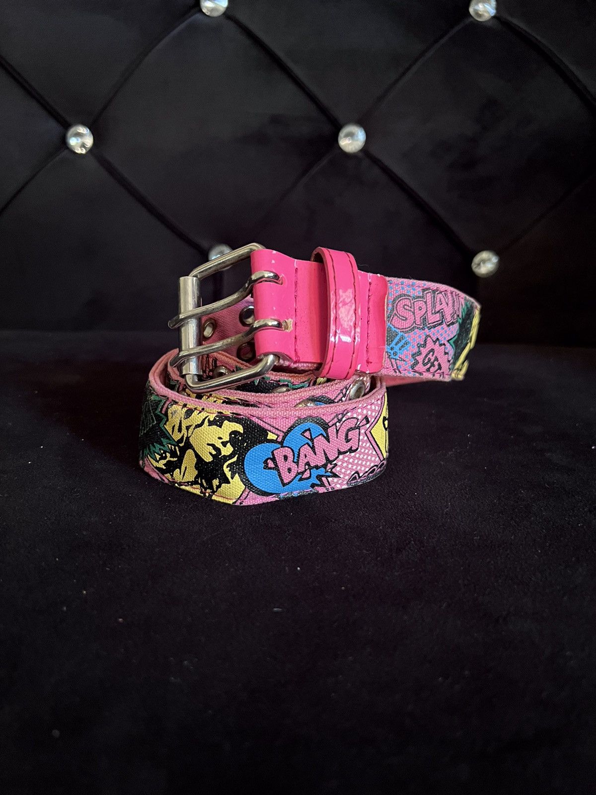 Other Unbrand Overprint Design Buckle Belt Size ONE SIZE - 4 Thumbnail