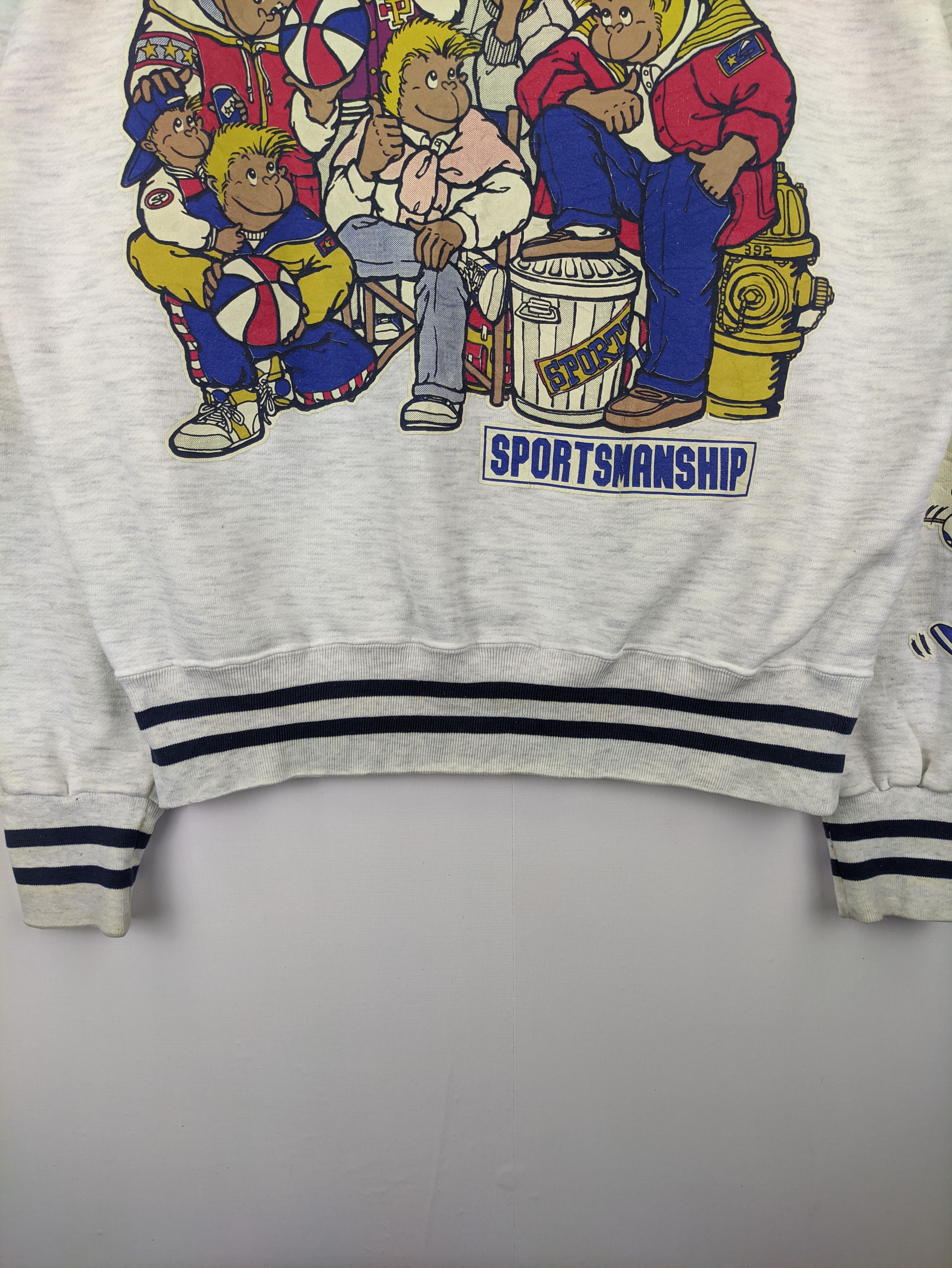 Japanese Brand Steals🔥Vintage 90's Sweatshirt by Sportsmanship & Company Size US L / EU 52-54 / 3 - 8 Thumbnail