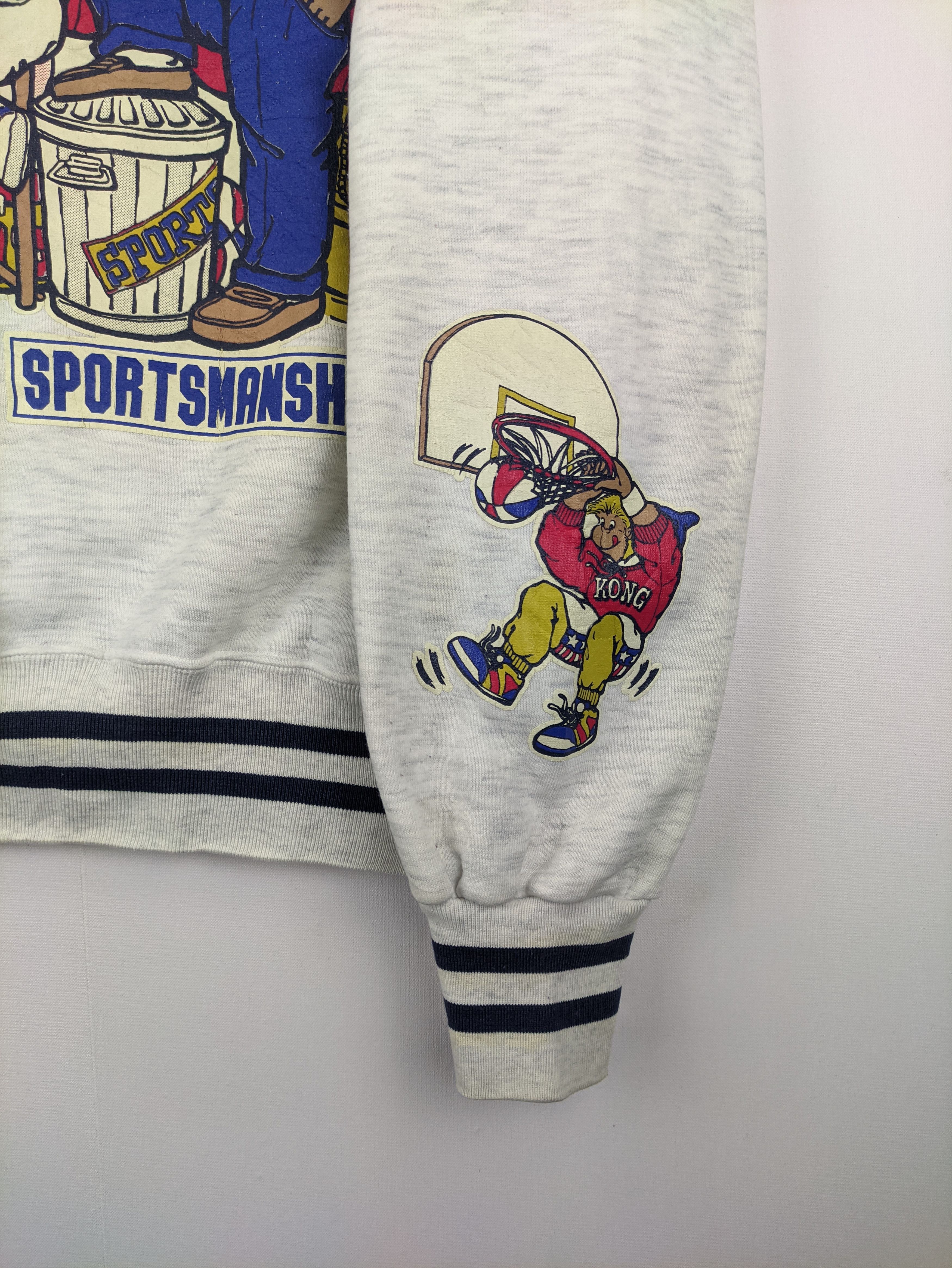 Japanese Brand Steals🔥Vintage 90's Sweatshirt by Sportsmanship & Company Size US L / EU 52-54 / 3 - 6 Thumbnail
