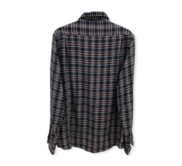 Vintage Vintage Fresco Plaid Tartan Flannel Shirt 👕 Size US M / EU 48-50 / 2 - 2 Thumbnail