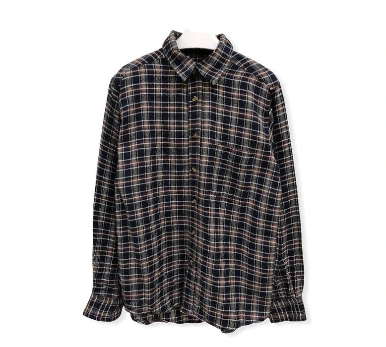 Vintage Vintage Fresco Plaid Tartan Flannel Shirt 👕 Size US M / EU 48-50 / 2 - 1 Thumbnail