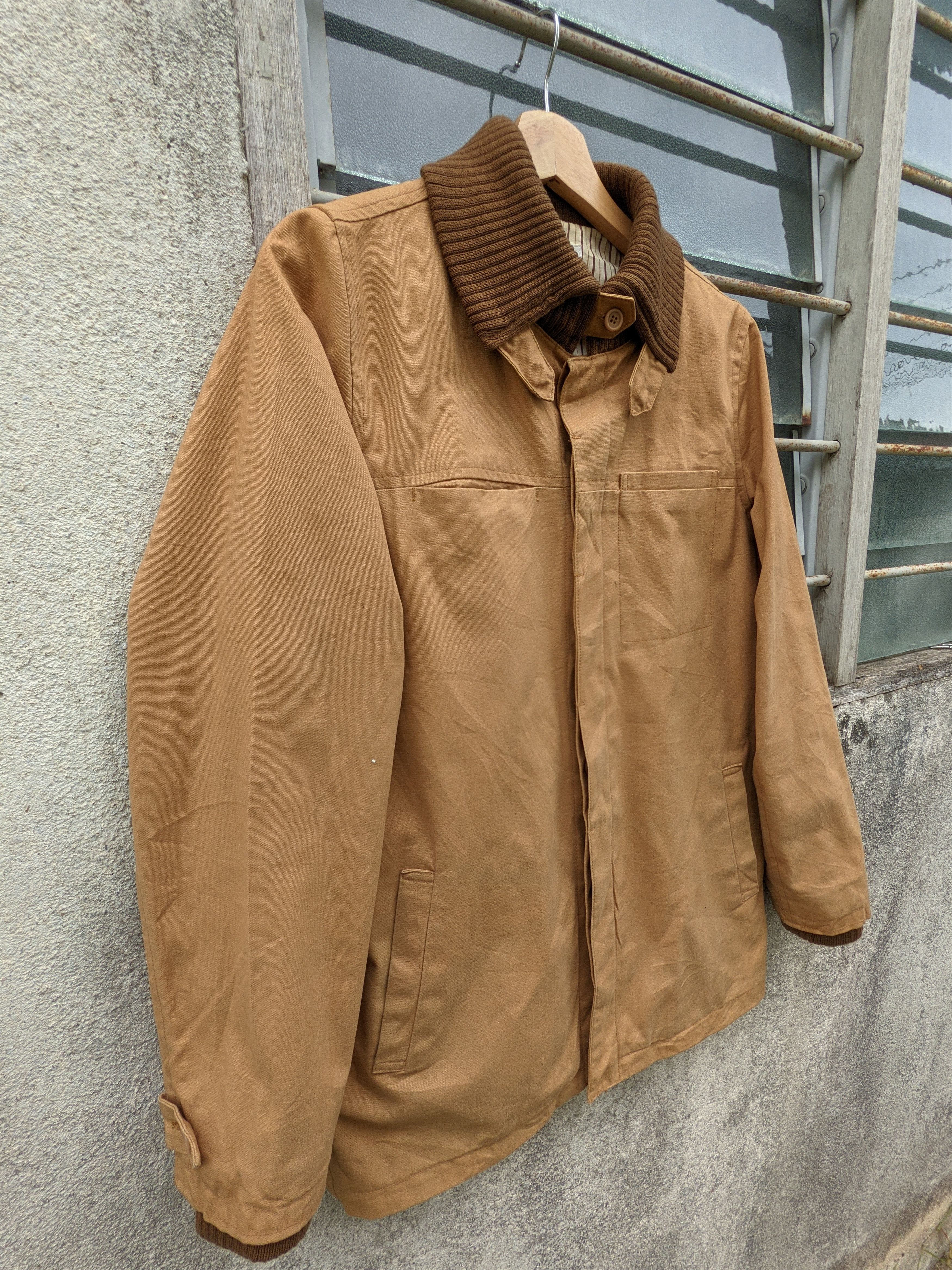 Japanese Brand Clef De Sol Duck Canvas Jacket Size M / US 6-8 / IT 42-44 - 4 Thumbnail