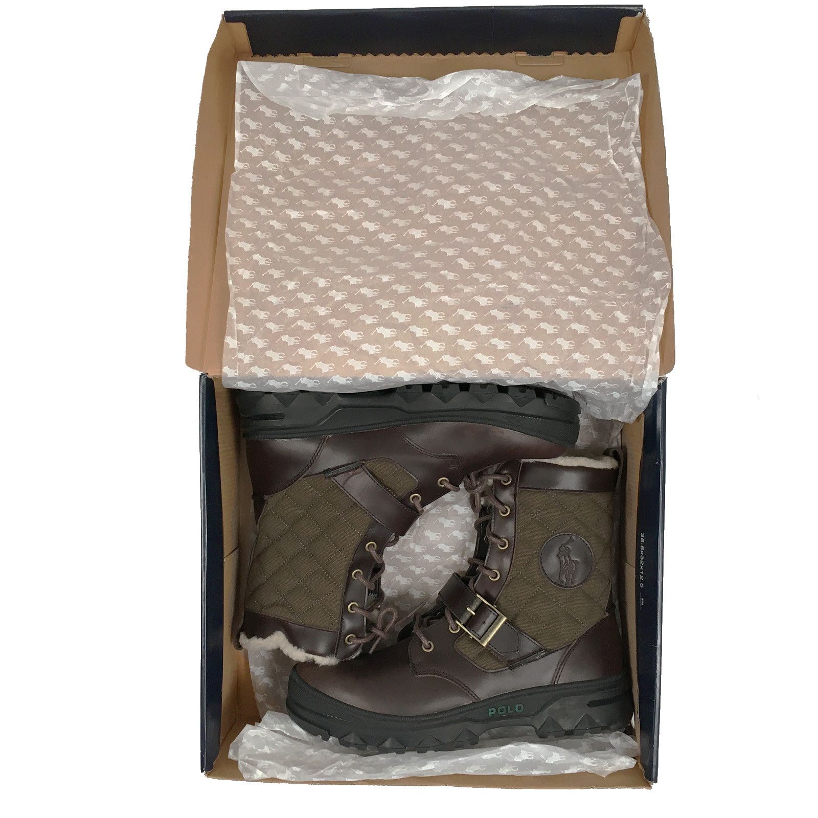 Polo Ralph Lauren NEW Vintage Polo Ralph Lauren Hayward Boots Brown Size US 9 / EU 42 - 2 Thumbnail