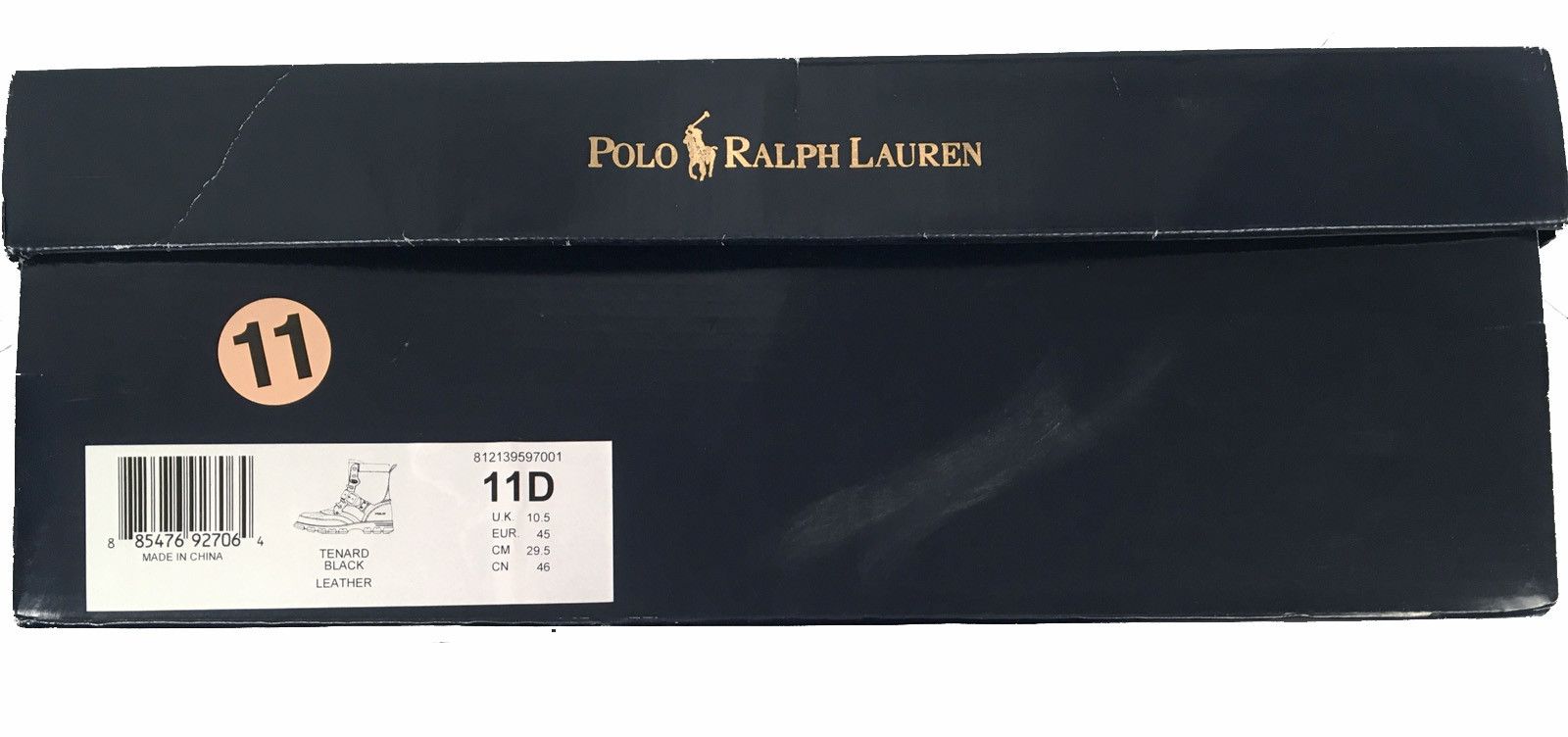 Polo Ralph Lauren NEW Vintage Polo Ralph Lauren Tenard Boots Black 11 Size US 11 / EU 44 - 4 Thumbnail