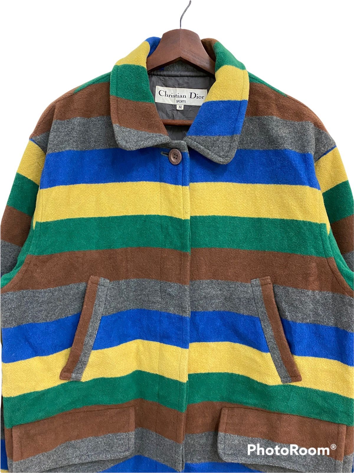 Christian Dior Monsieur 🔥Rare Christian Dior Sports Wool Multicolour Jacket Size US M / EU 48-50 / 2 - 5 Thumbnail