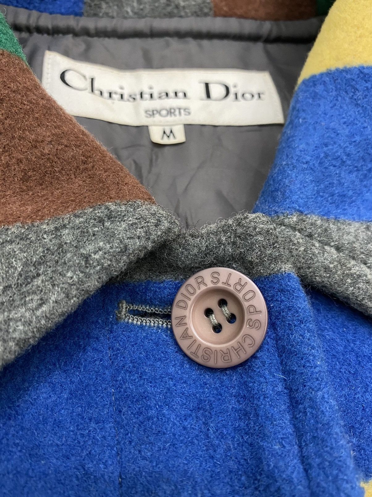 Christian Dior Monsieur 🔥Rare Christian Dior Sports Wool Multicolour Jacket Size US M / EU 48-50 / 2 - 10 Thumbnail