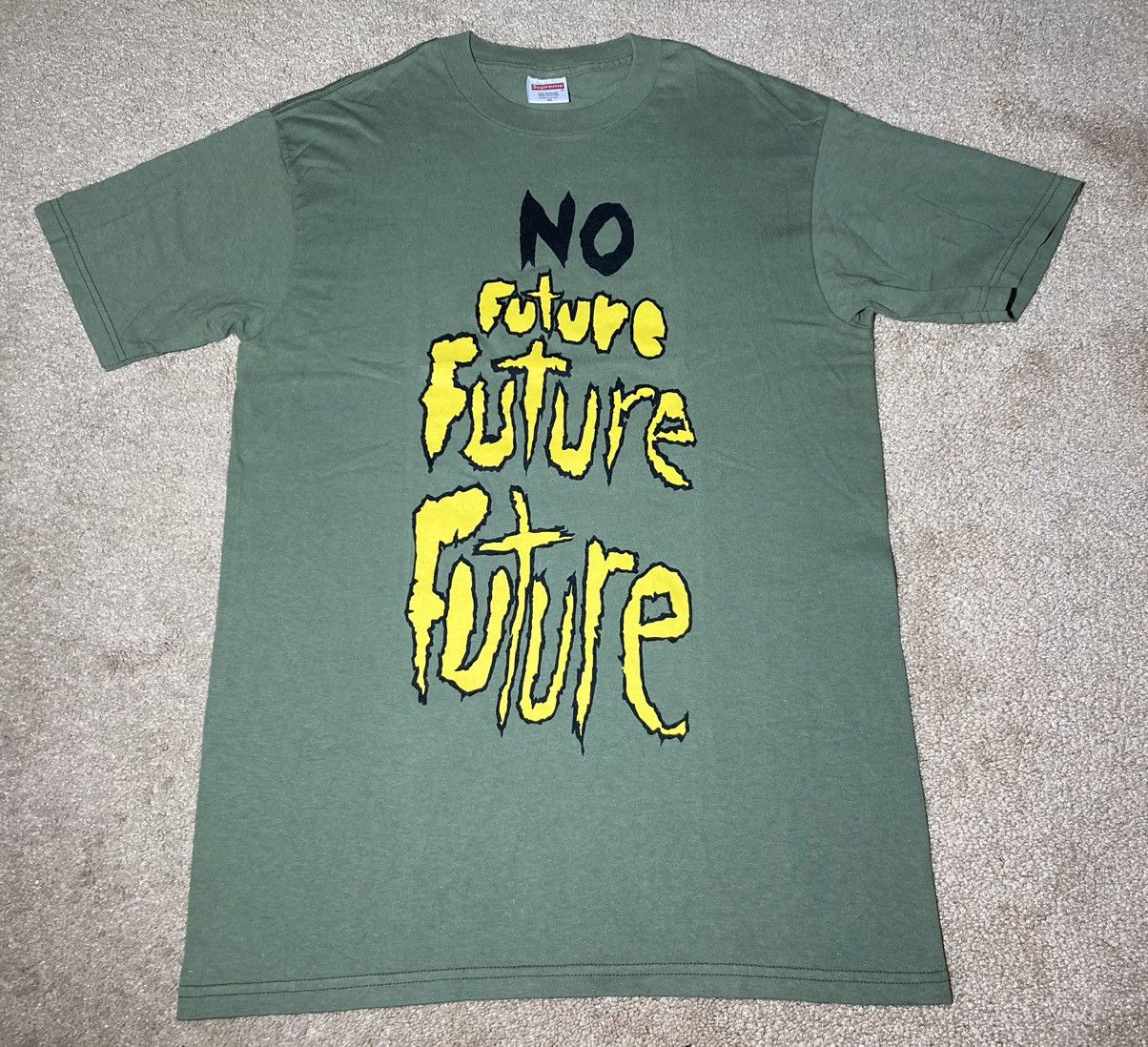 Supreme 2003 Supreme No Future Sex Pistols Tee Punk UK Graphic 90s Size US M / EU 48-50 / 2 - 2 Thumbnail
