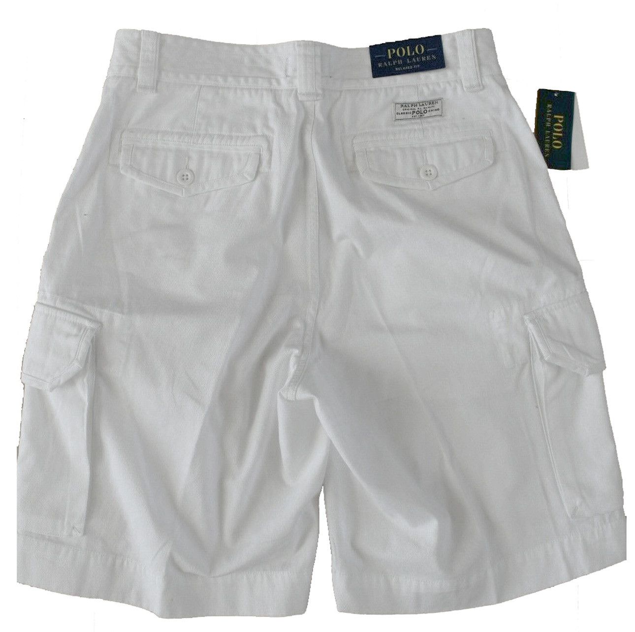 Polo Ralph Lauren NEW Polo Ralph Lauren Cargo Shorts! 38 White Relaxed Fit Size US 38 / EU 54 - 2 Thumbnail