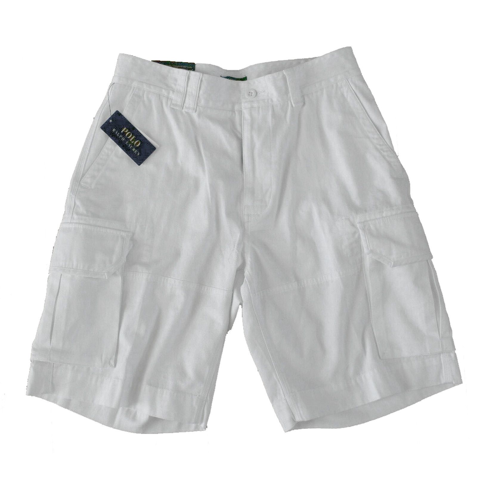 Polo Ralph Lauren NEW Polo Ralph Lauren Cargo Shorts! 34 White Relaxed Fit Size US 34 / EU 50 - 1 Thumbnail