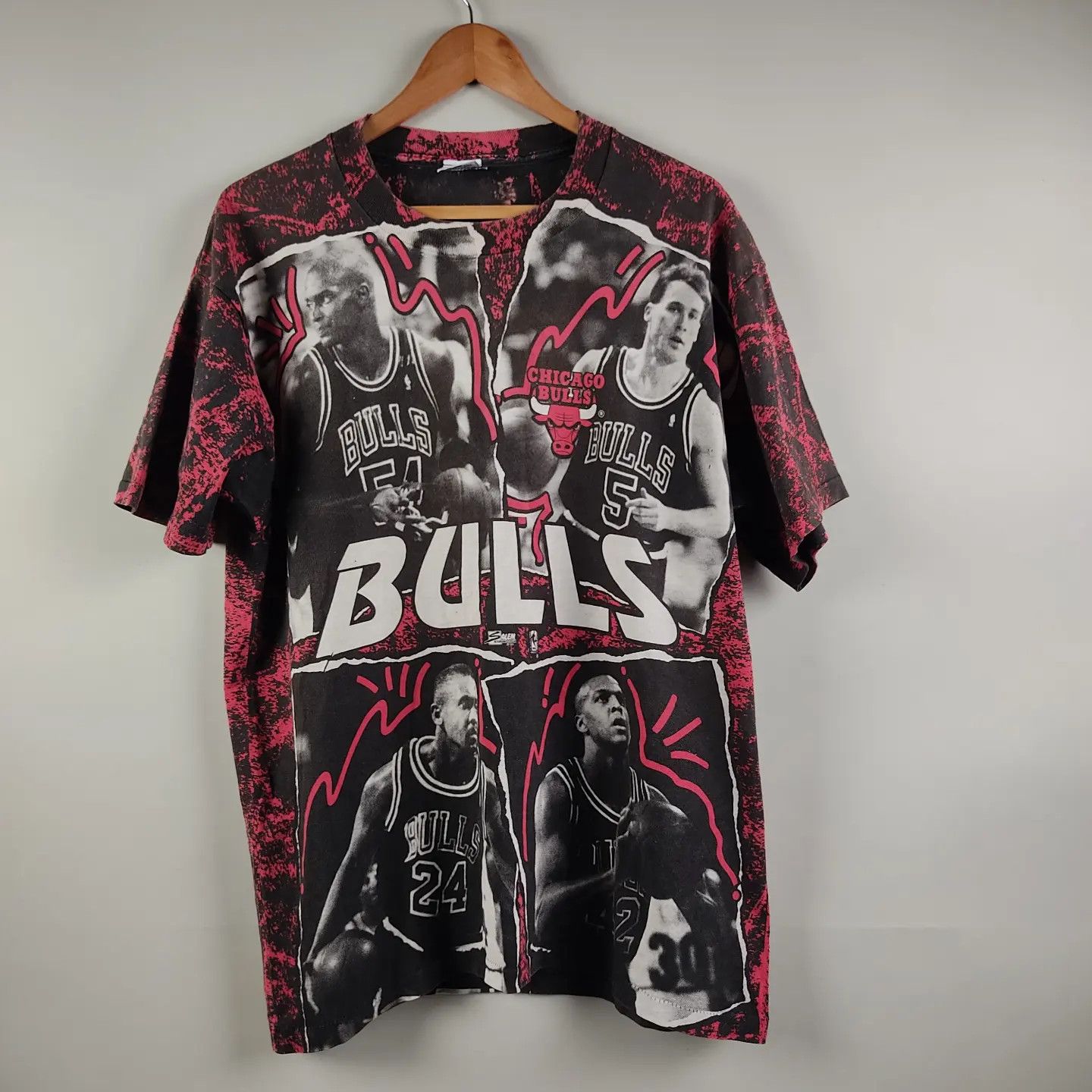 NBA × Vintage 1992 Dream Team Michael Jordan Pippen Salem All Over Print Size US XL / EU 56 / 4 - 7 Thumbnail
