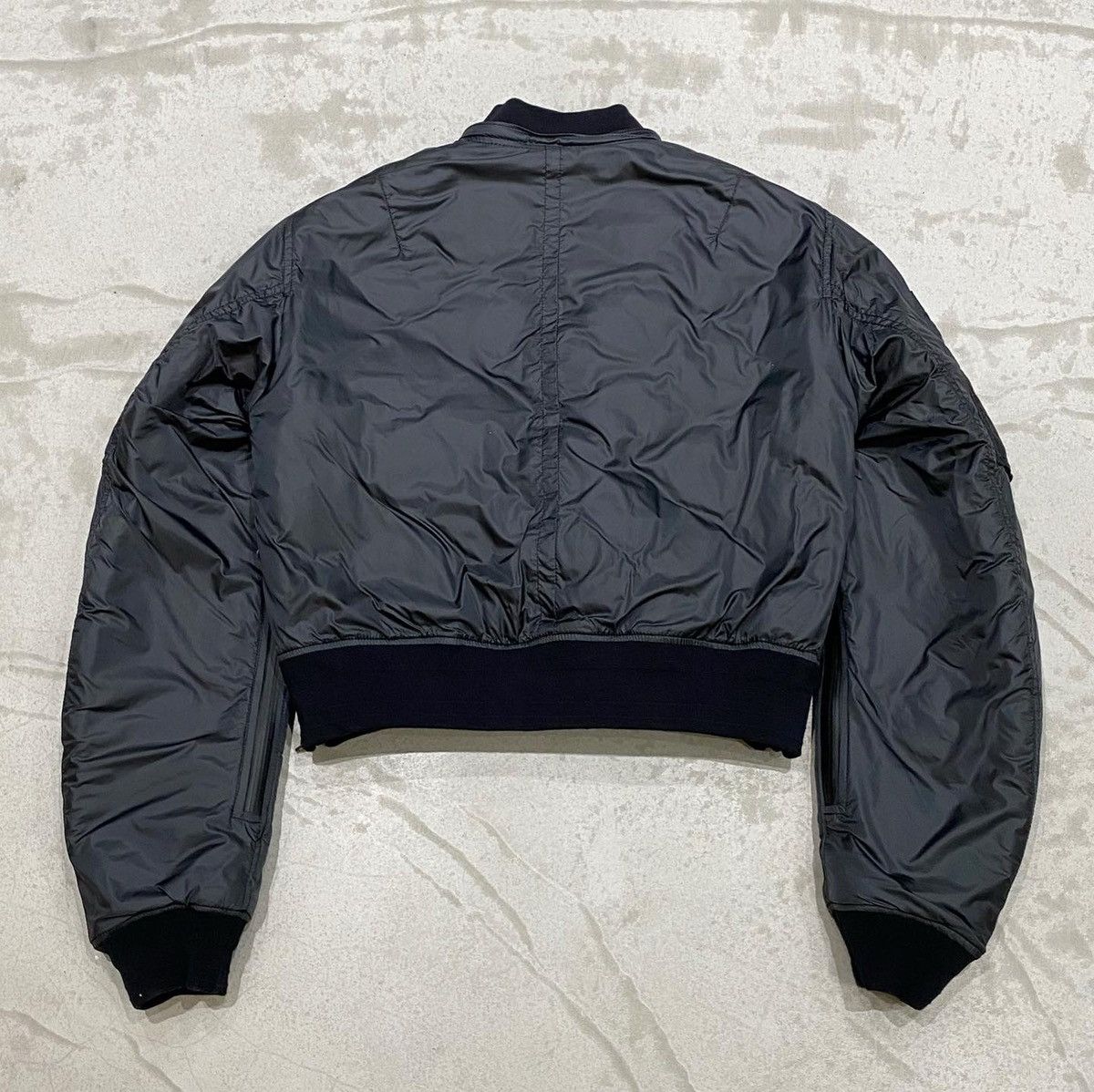 Takahiromiyashita The Soloist. Takahiromiyashita The Soloist Cropped Type II Flight Jacket Size US M / EU 48-50 / 2 - 6 Thumbnail