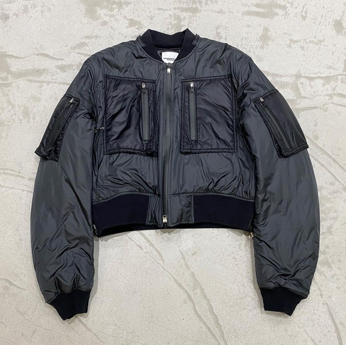 Takahiromiyashita The Soloist. Takahiromiyashita The Soloist Cropped Type II Flight Jacket Size US M / EU 48-50 / 2 - 4 Thumbnail